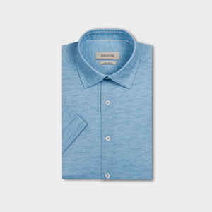 Miles OoohCotton Melange Short-Sleeve Shirt