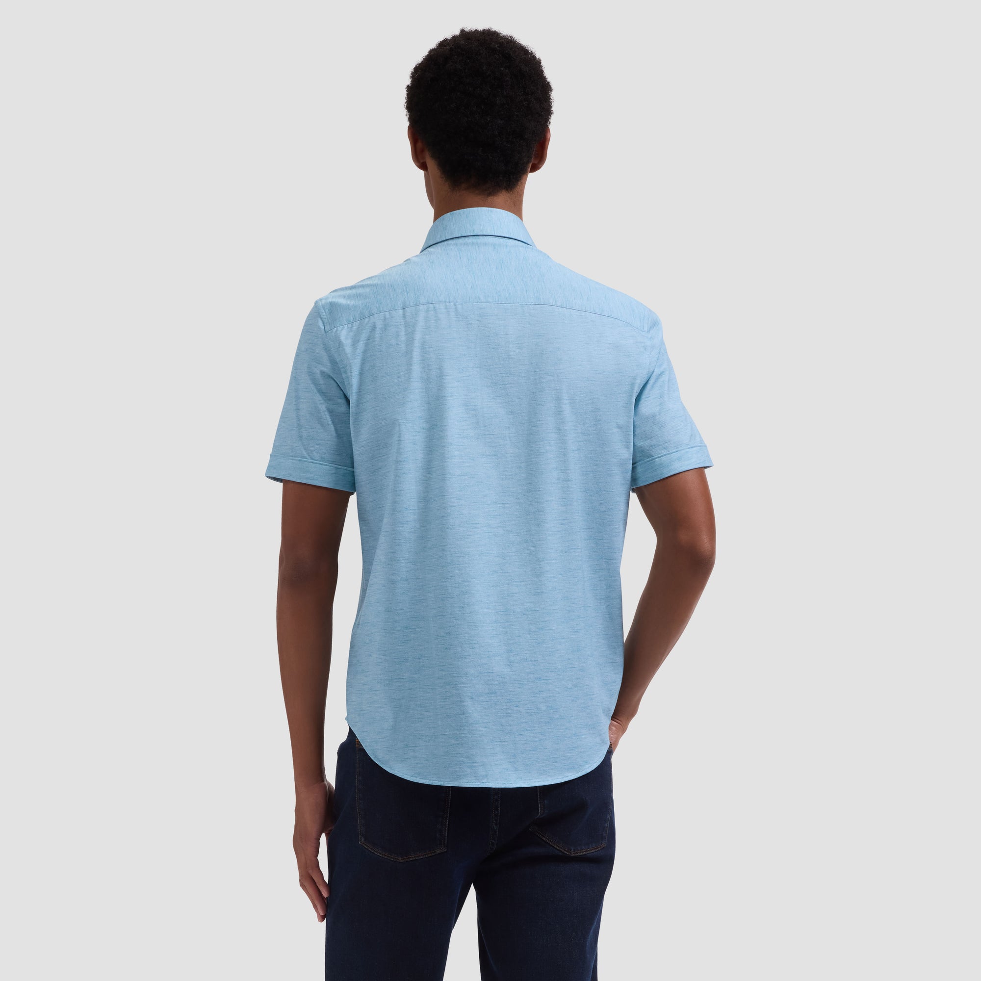 Miles OoohCotton Melange Short-Sleeve Shirt