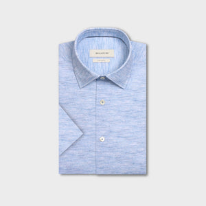 Miles OoohCotton Melange Short-Sleeve Shirt