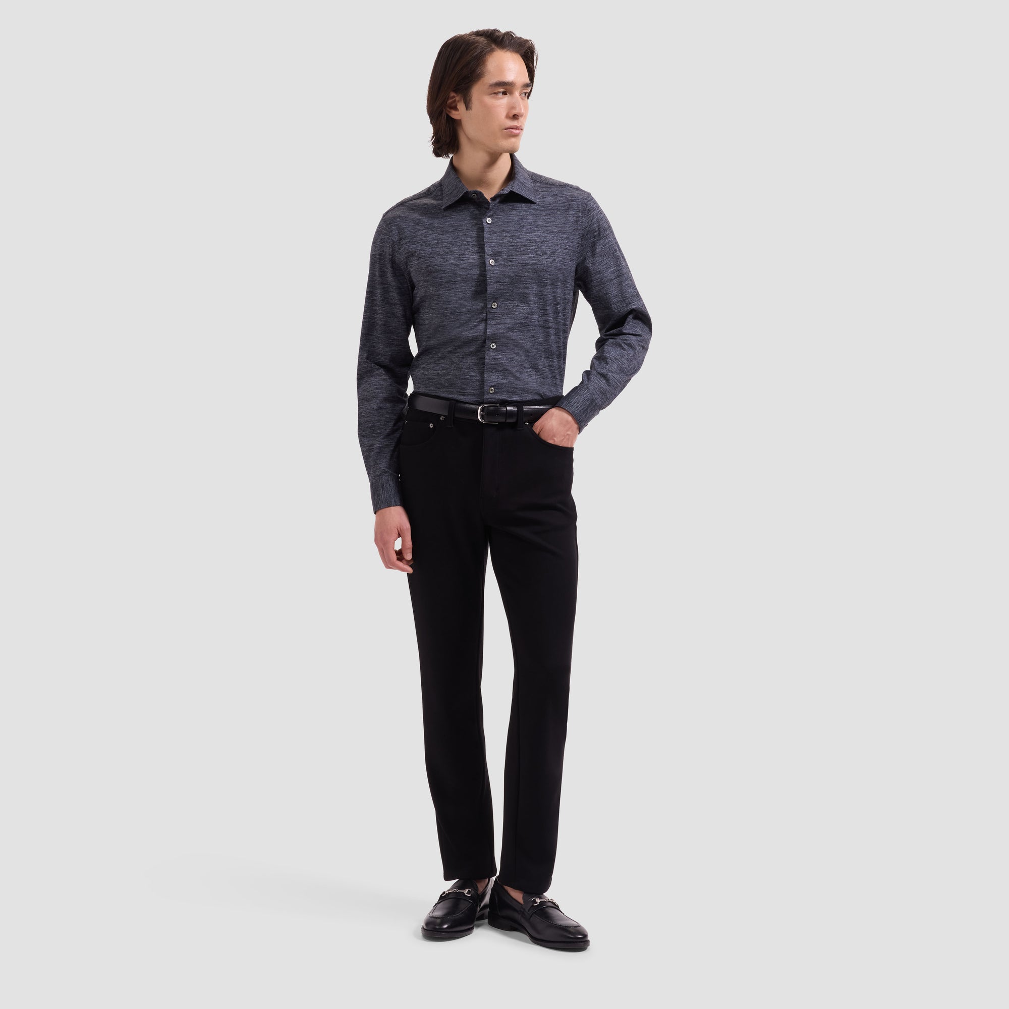 James OoohCotton Melange Shirt