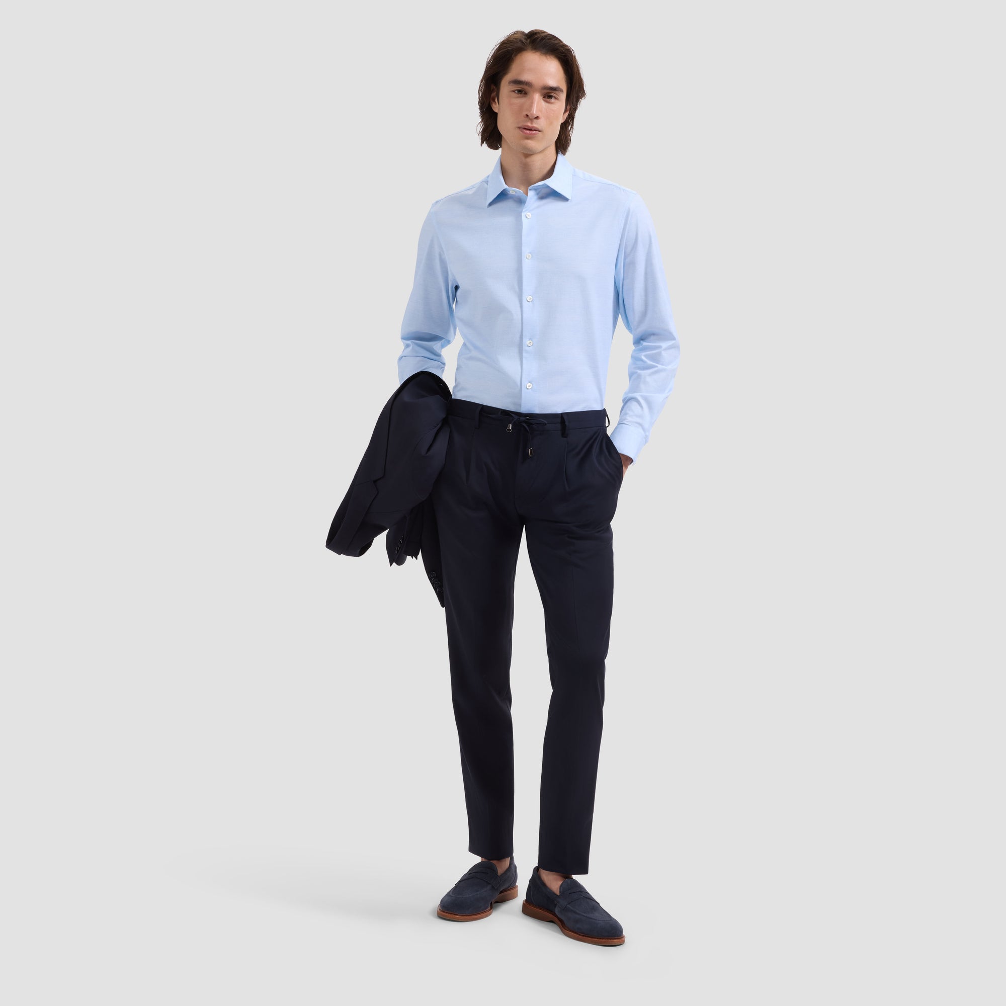 James OoohCotton Melange Shirt