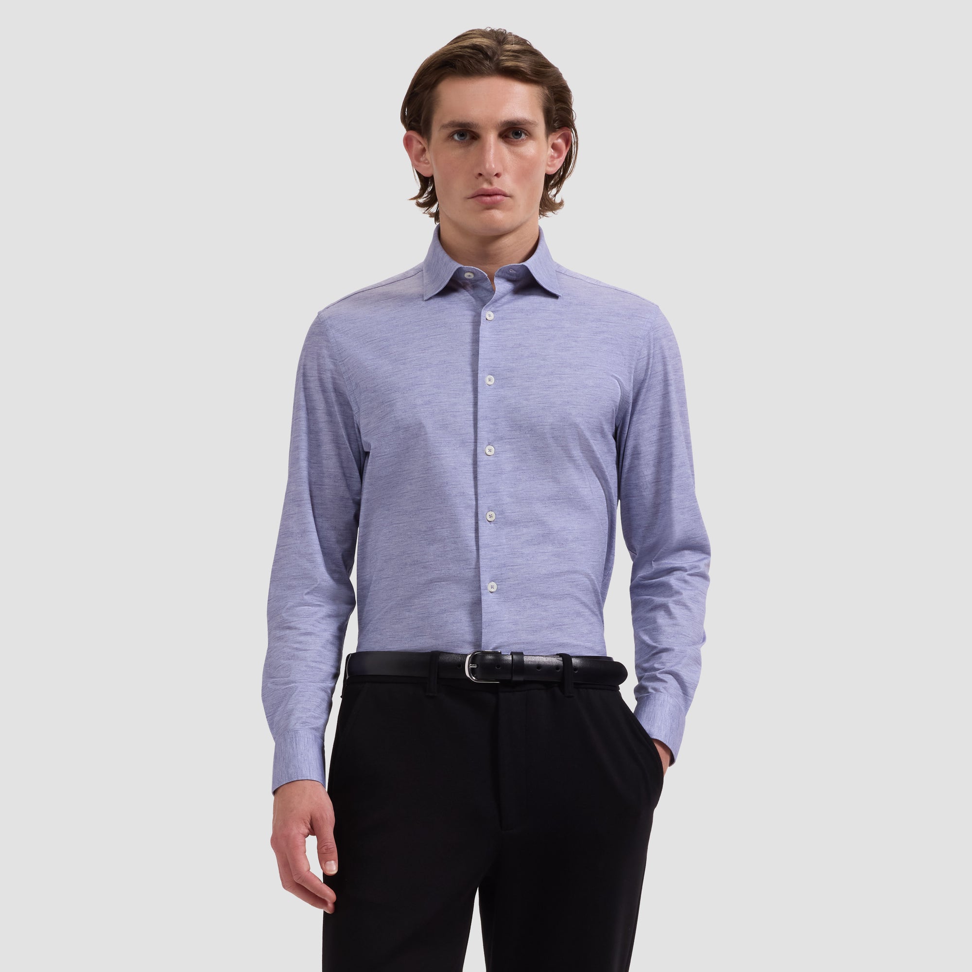 James OoohCotton Melange Shirt