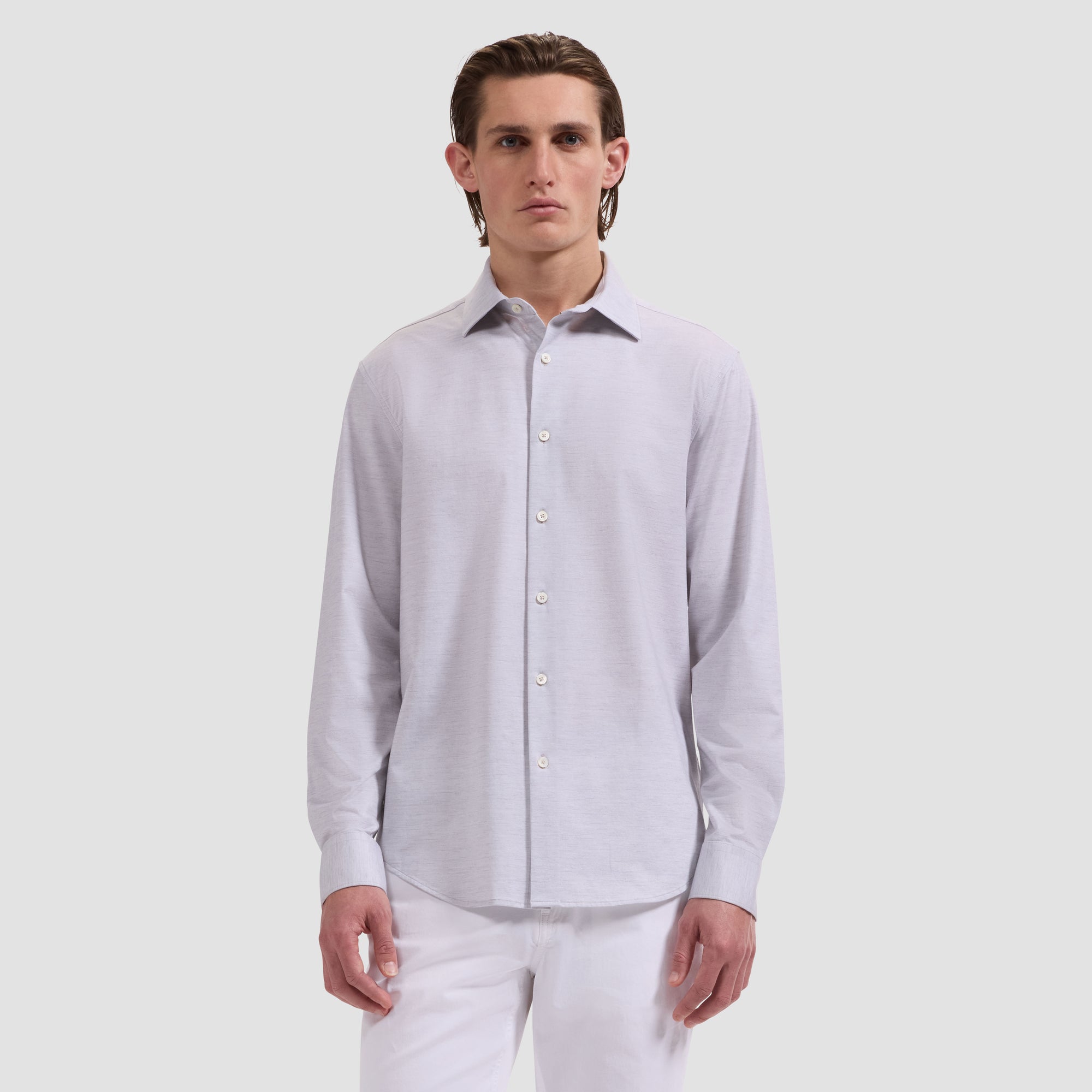 James OoohCotton Melange Shirt