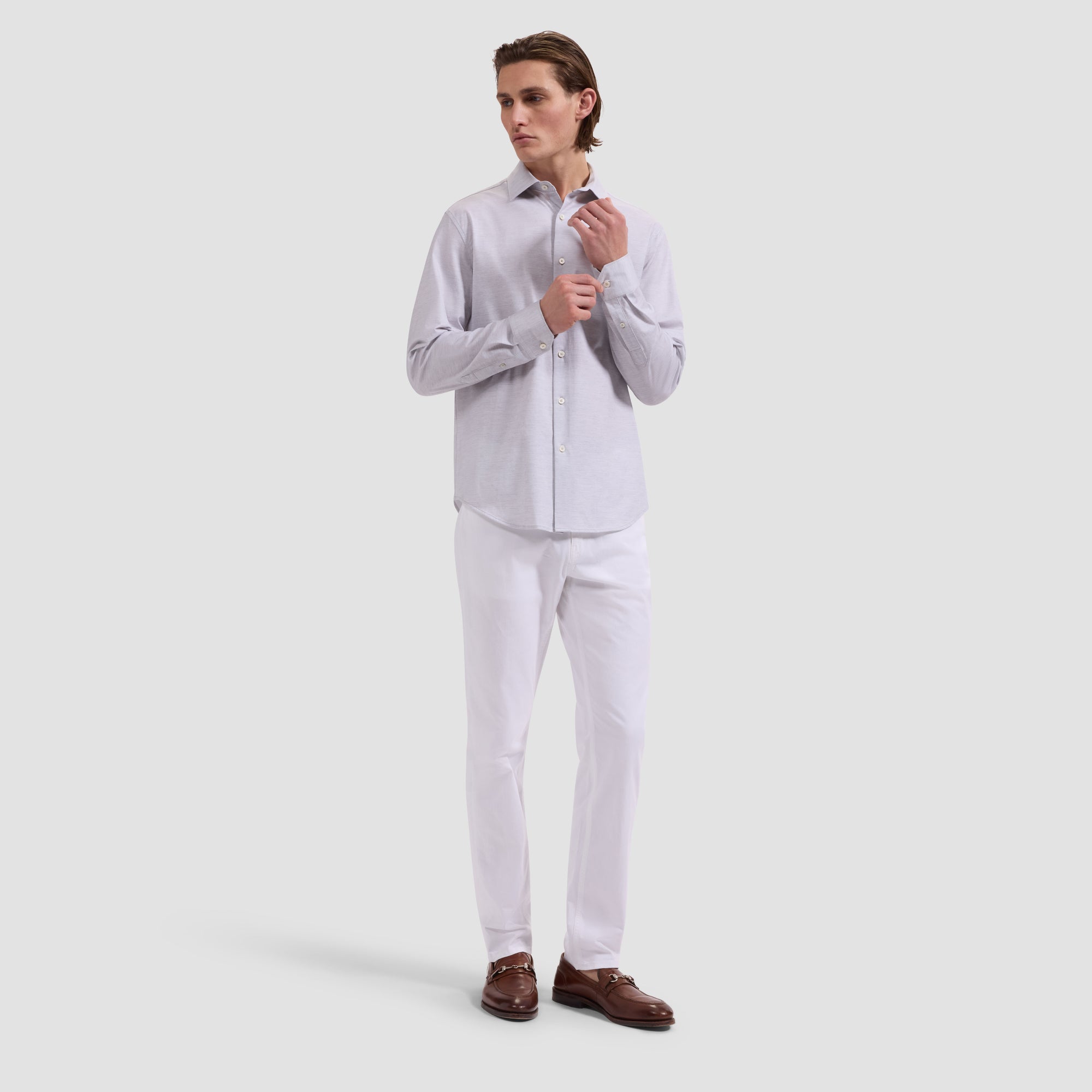 James OoohCotton Melange Shirt