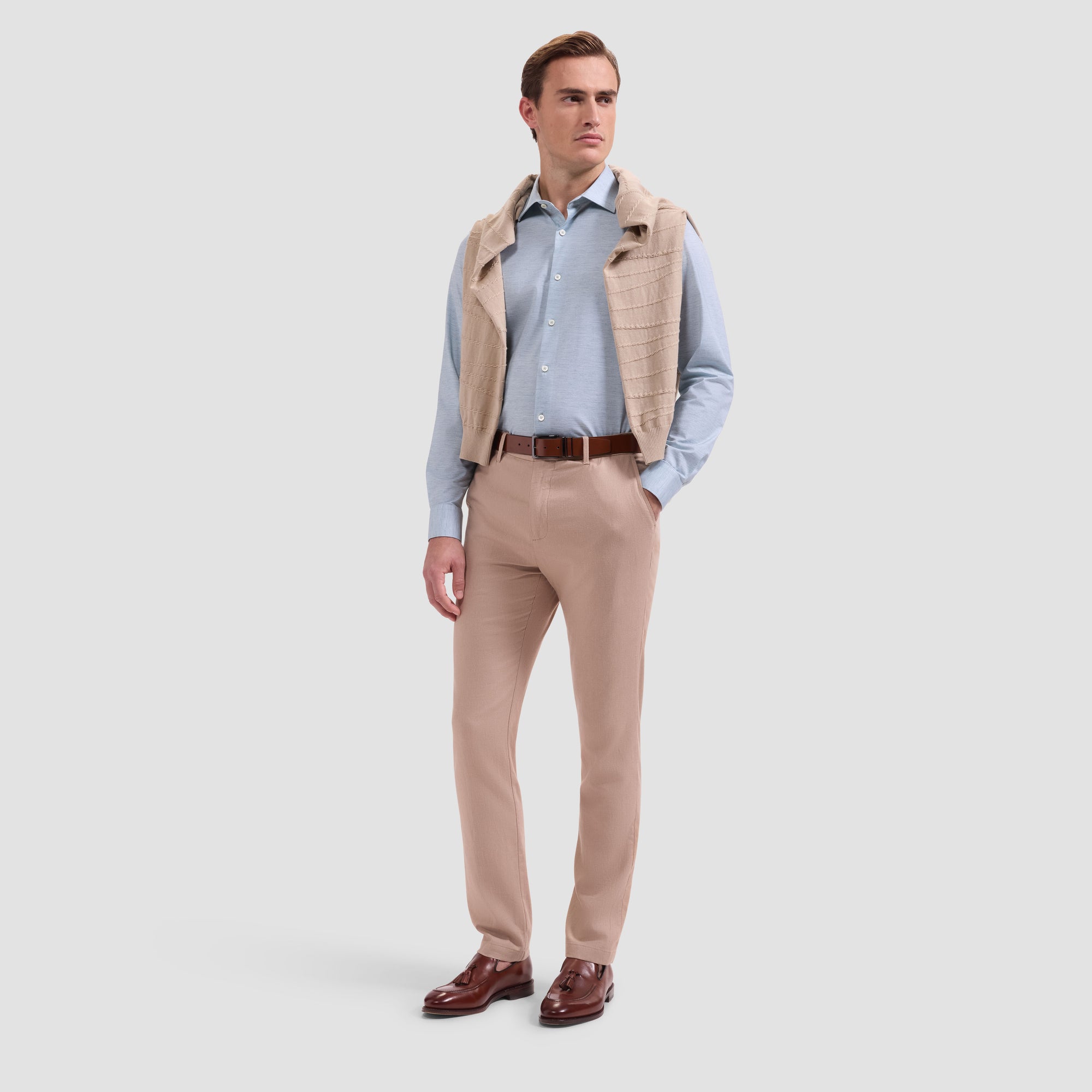James OoohCotton Melange Shirt