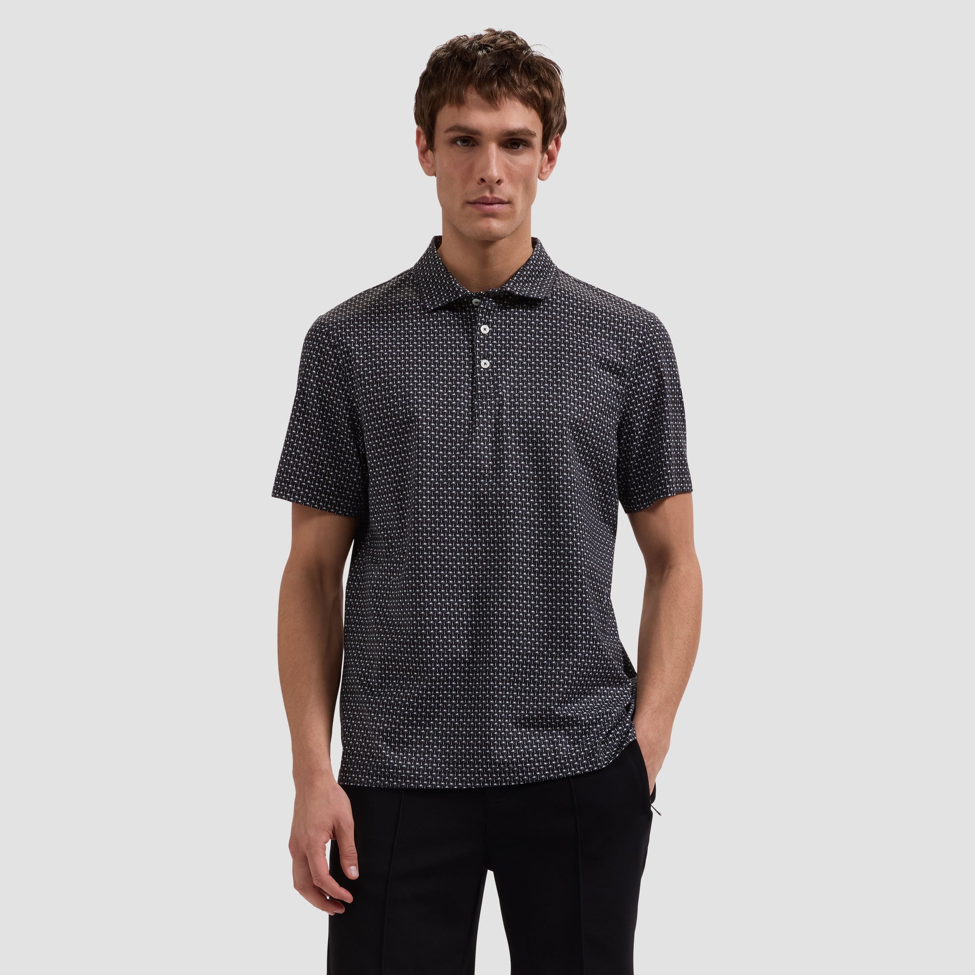 Victor OoohCotton Mini Palm Polo Shirt