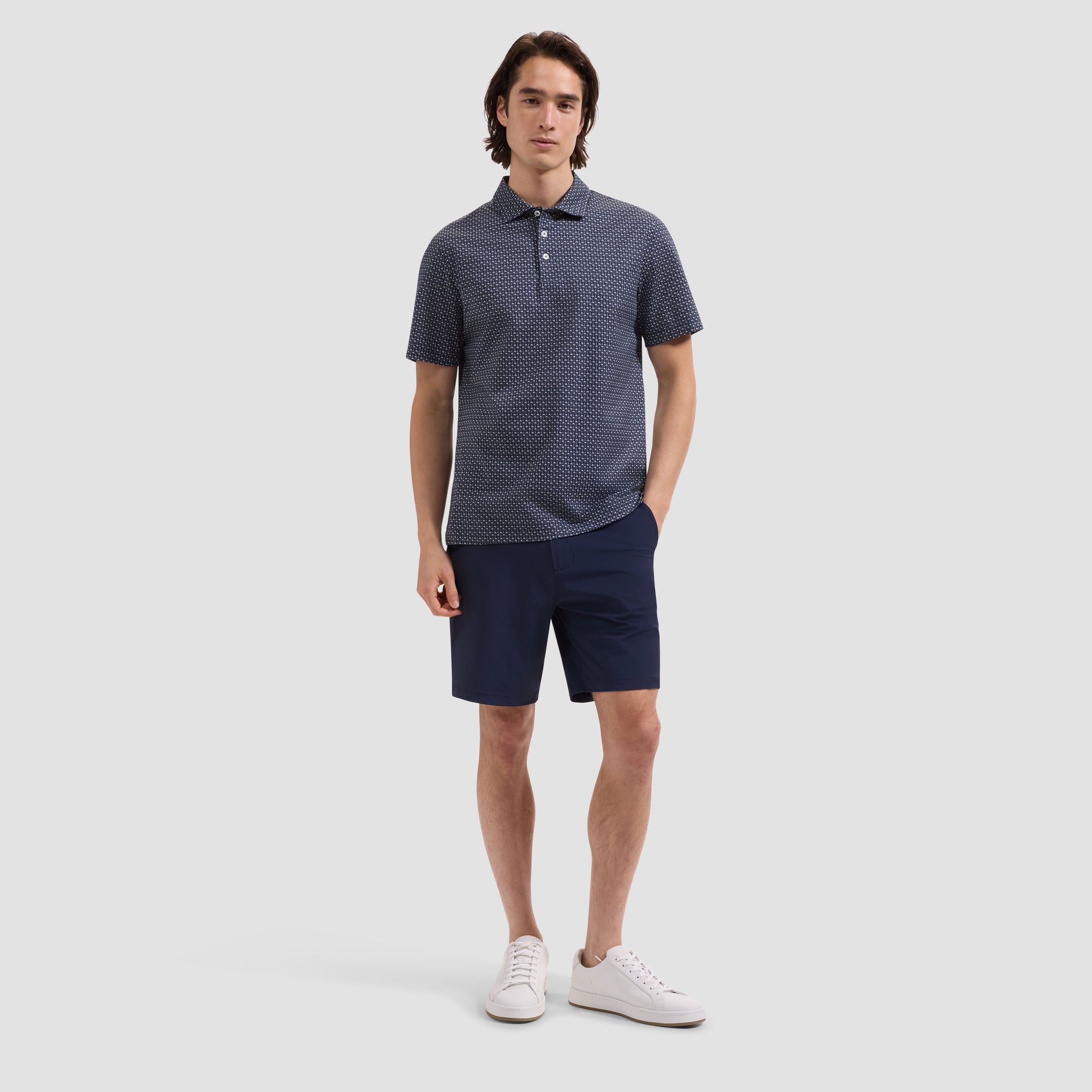 Victor OoohCotton Mini Palm Polo Shirt