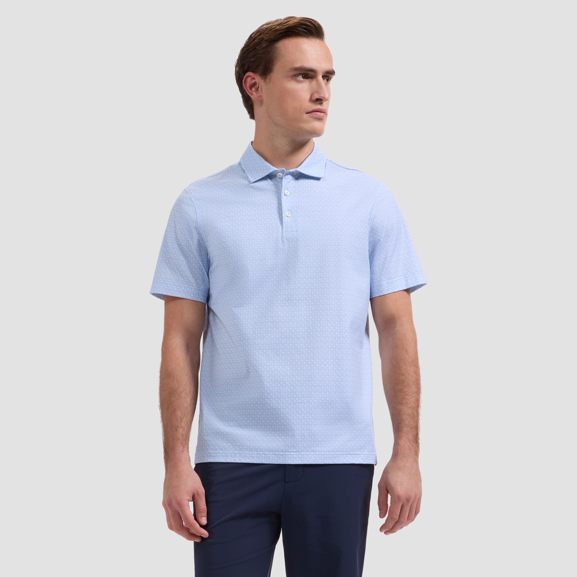 Victor OoohCotton Mini Palm Polo Shirt