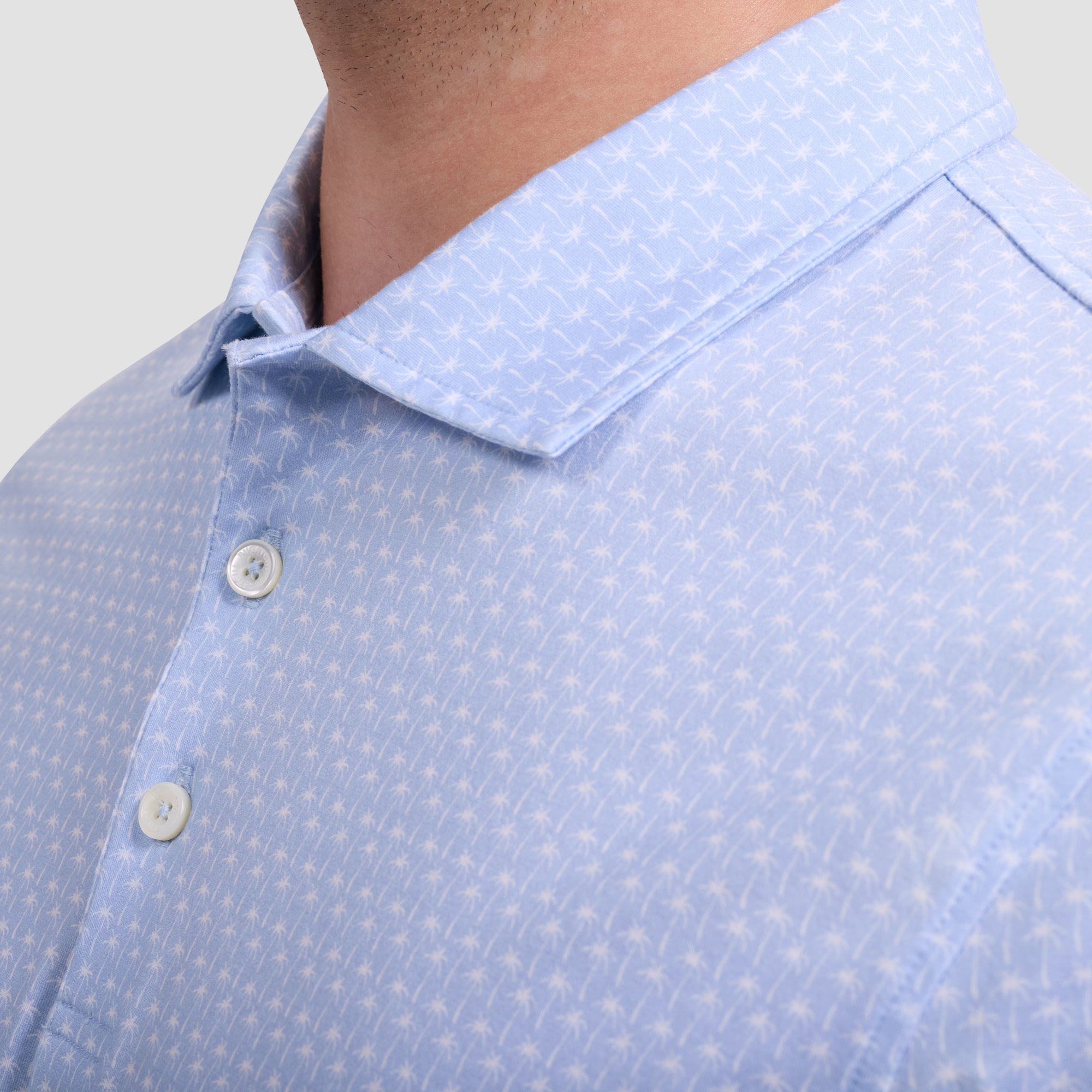 Victor OoohCotton Mini Palm Polo Shirt