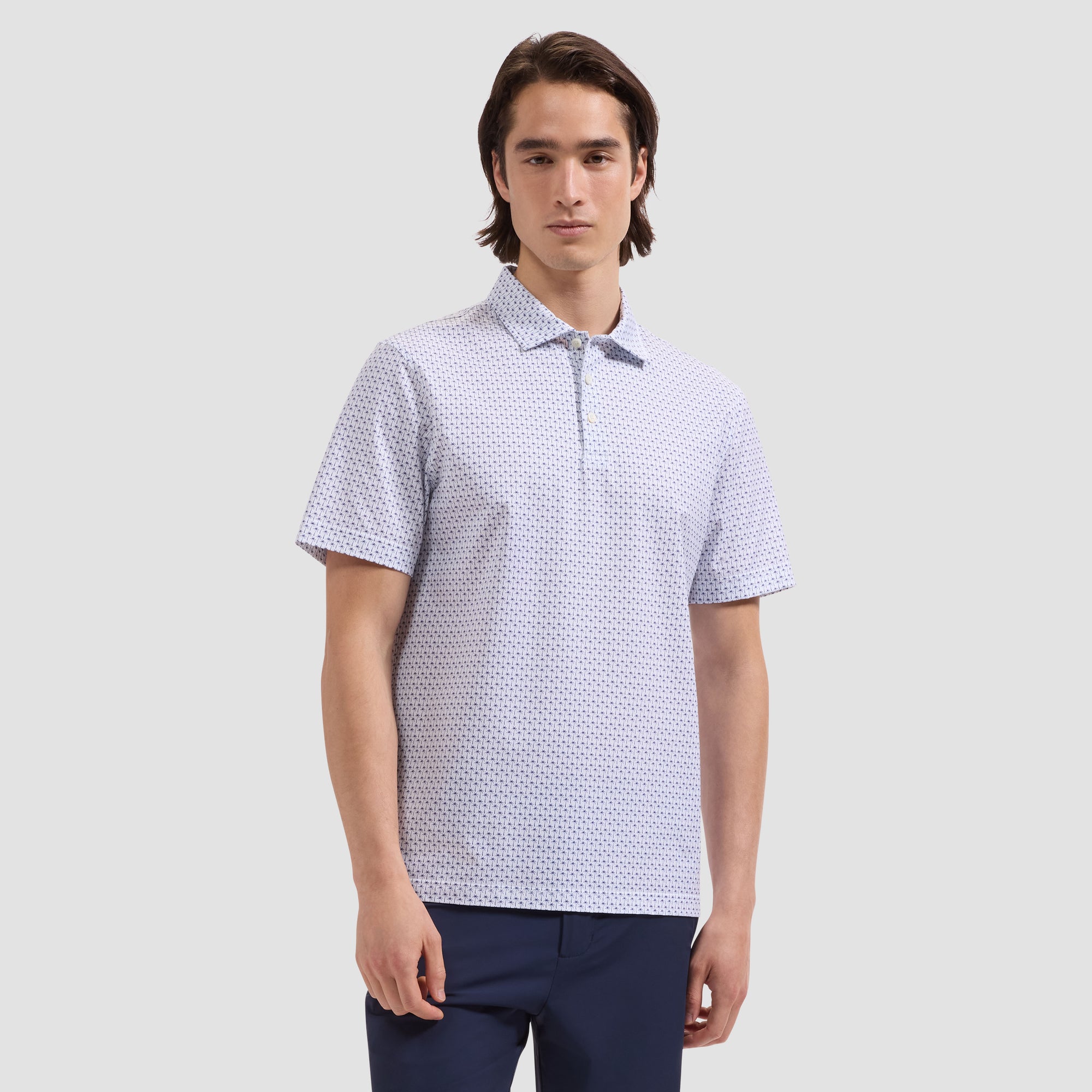 Victor OoohCotton Mini Palm Polo Shirt