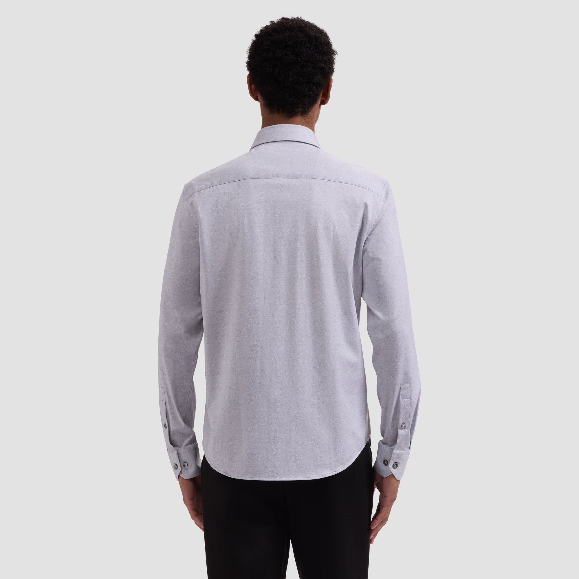 Jimmy OoohCotton Double-Sided Paisley & Floral Shirt