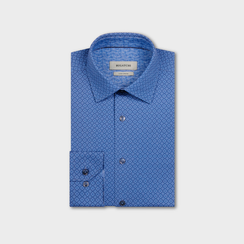 LONG SLEEVE PRINT SHIRTS BUGATCHI LONG SLEEVE PRINT SHIRTS BUGATCHI
