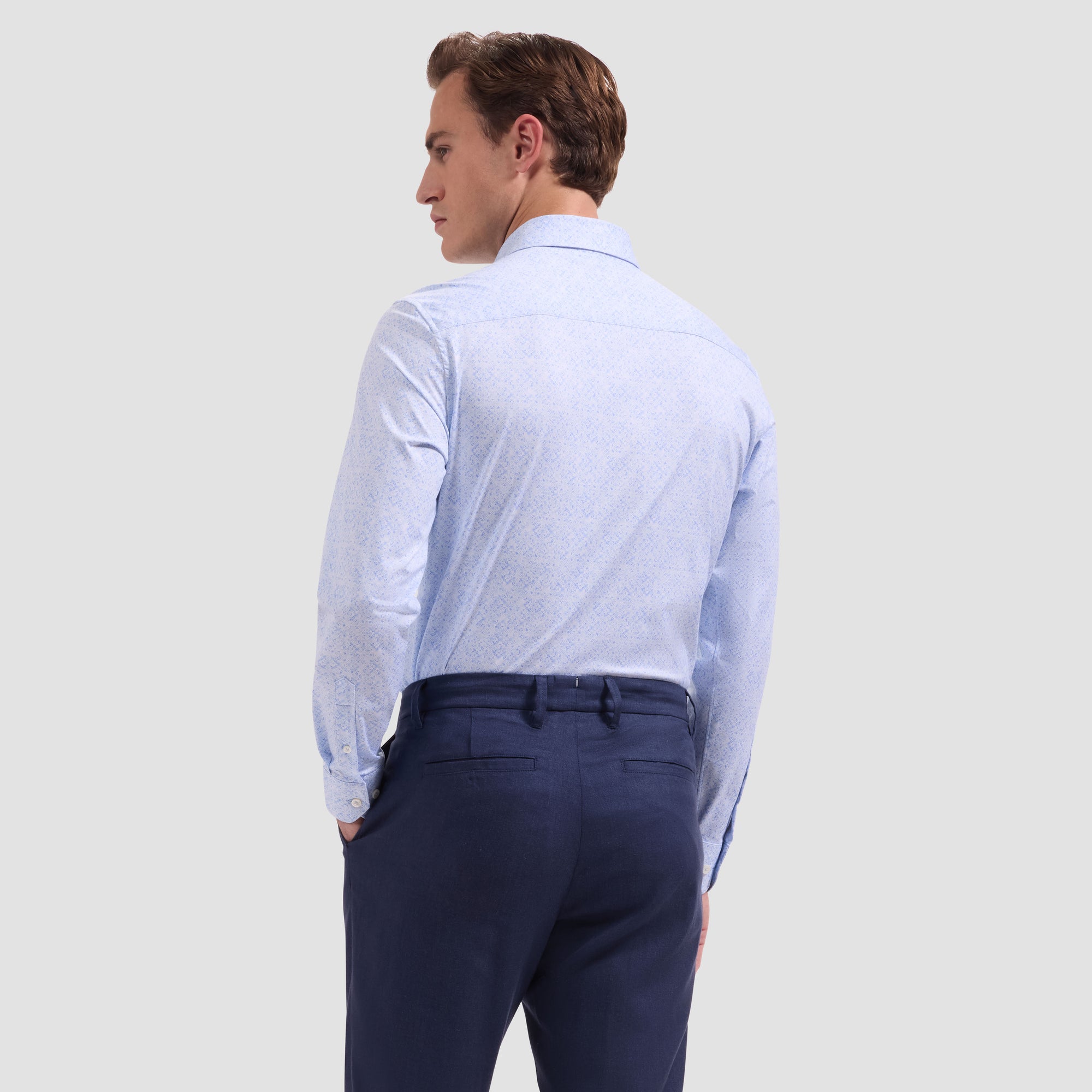 Jimmy OoohCotton Double-Sided Floral Shirt