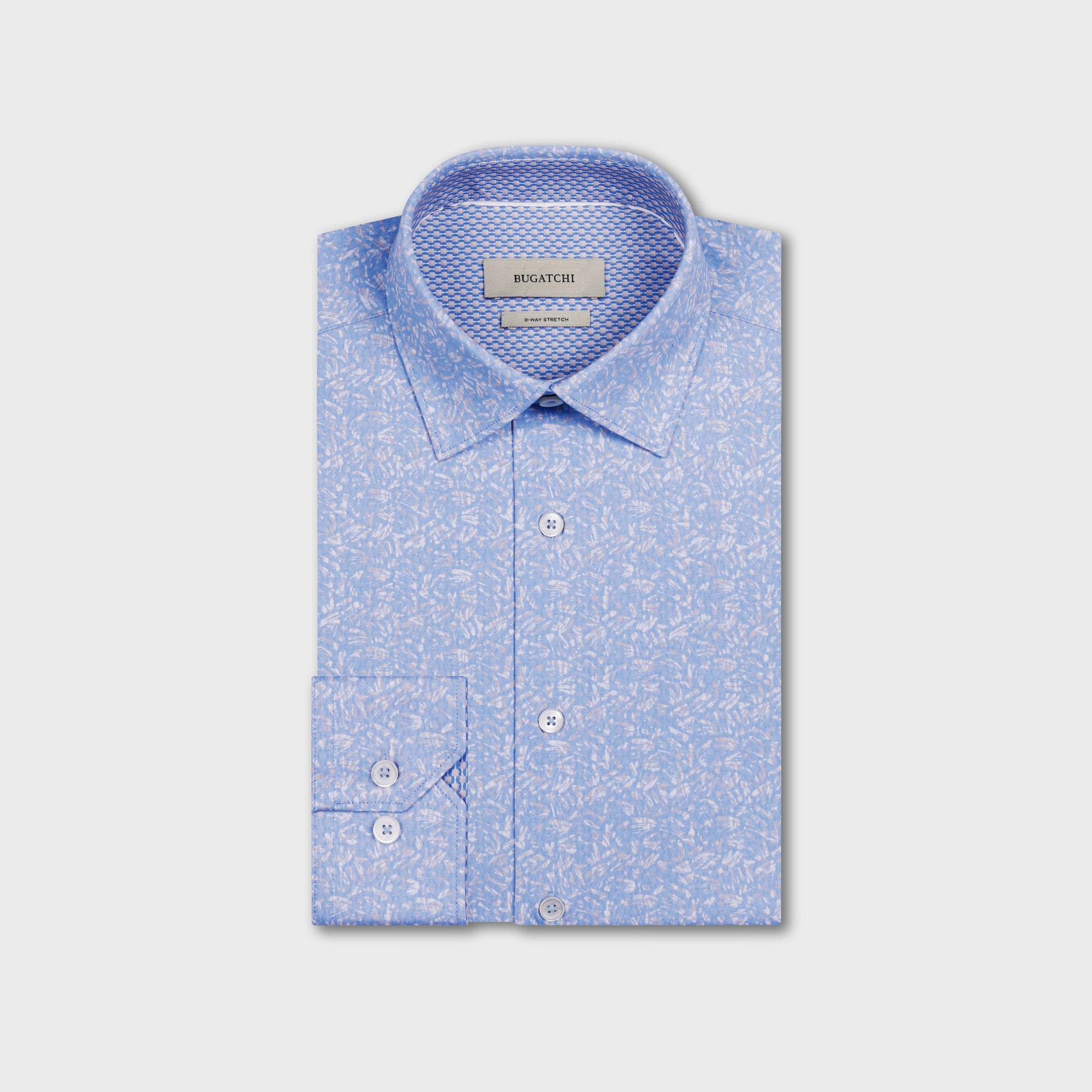 Jimmy OoohCotton Double-Sided Abstract & Geometric Shirt