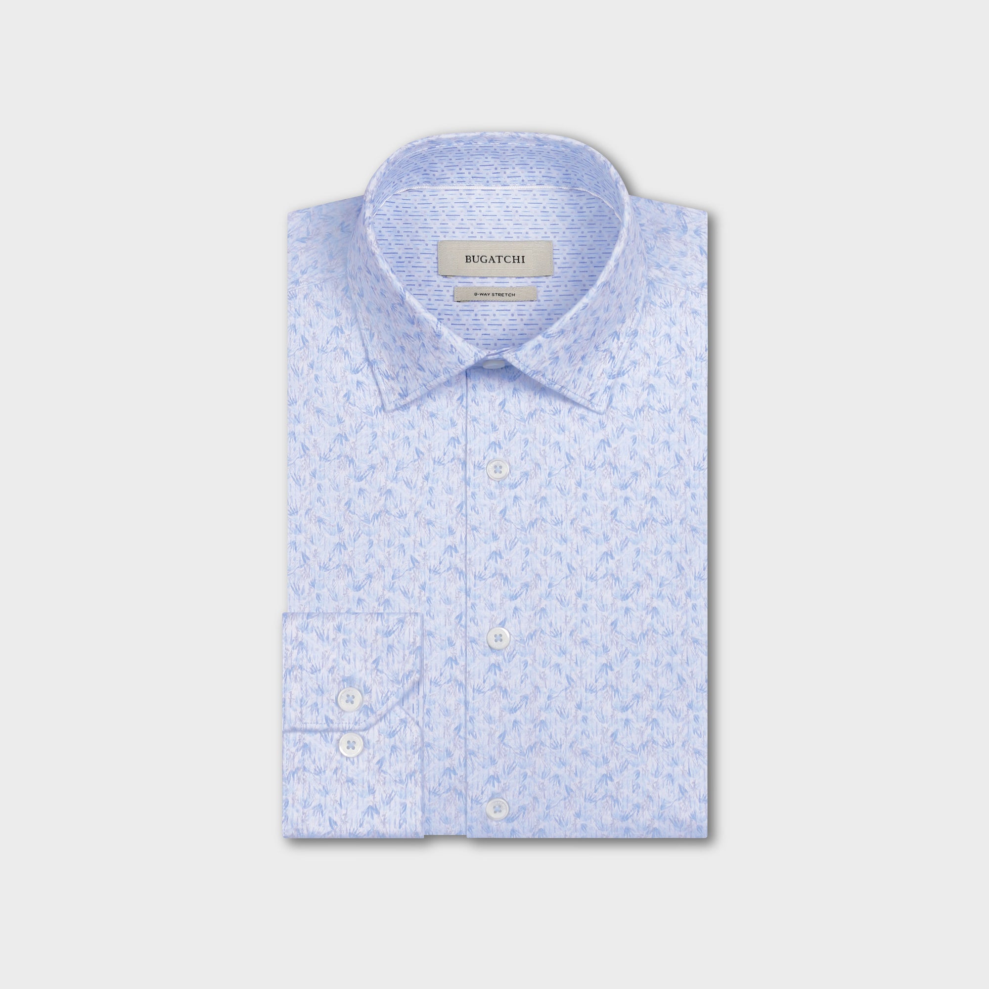 Jimmy OoohCotton Double-Sided Abstract &Geometric Shirt