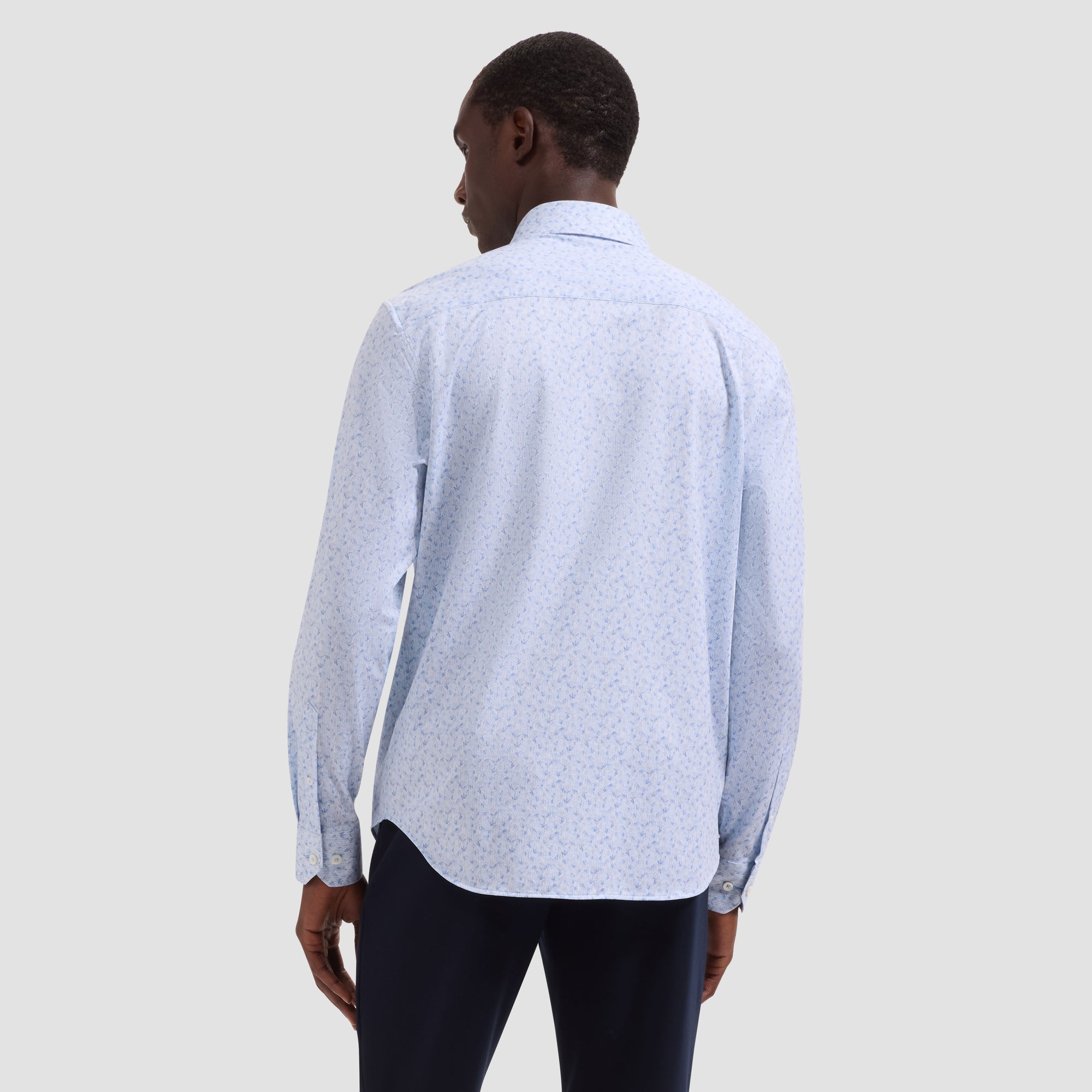 Jimmy OoohCotton Double-Sided Abstract &Geometric Shirt