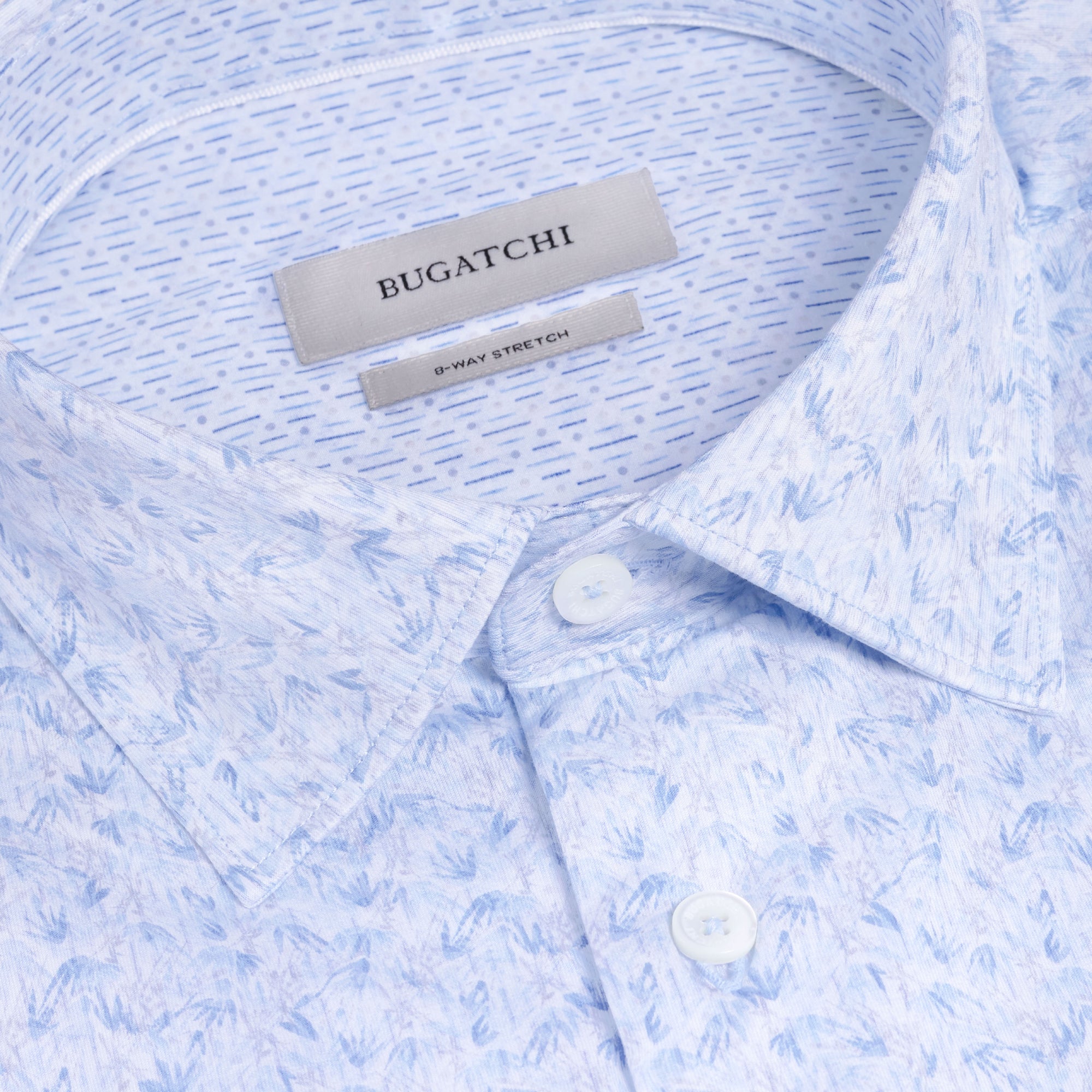 Jimmy OoohCotton Double-Sided Abstract &Geometric Shirt