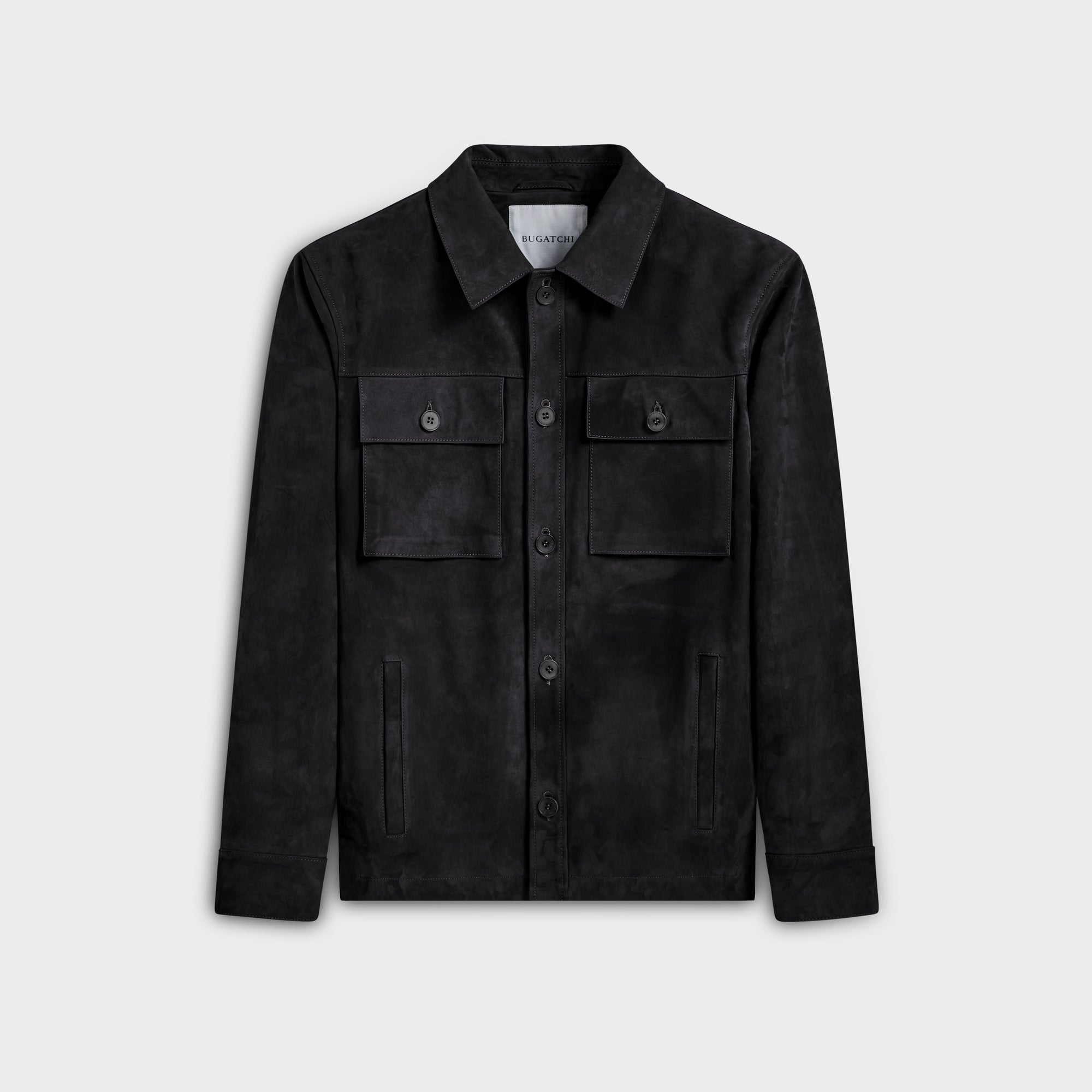 Suede Shirt Jacket