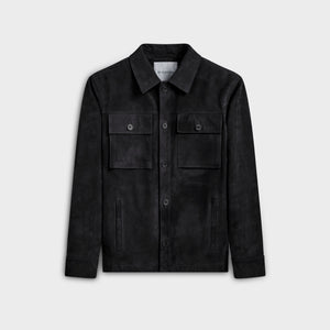 Suede Shirt Jacket