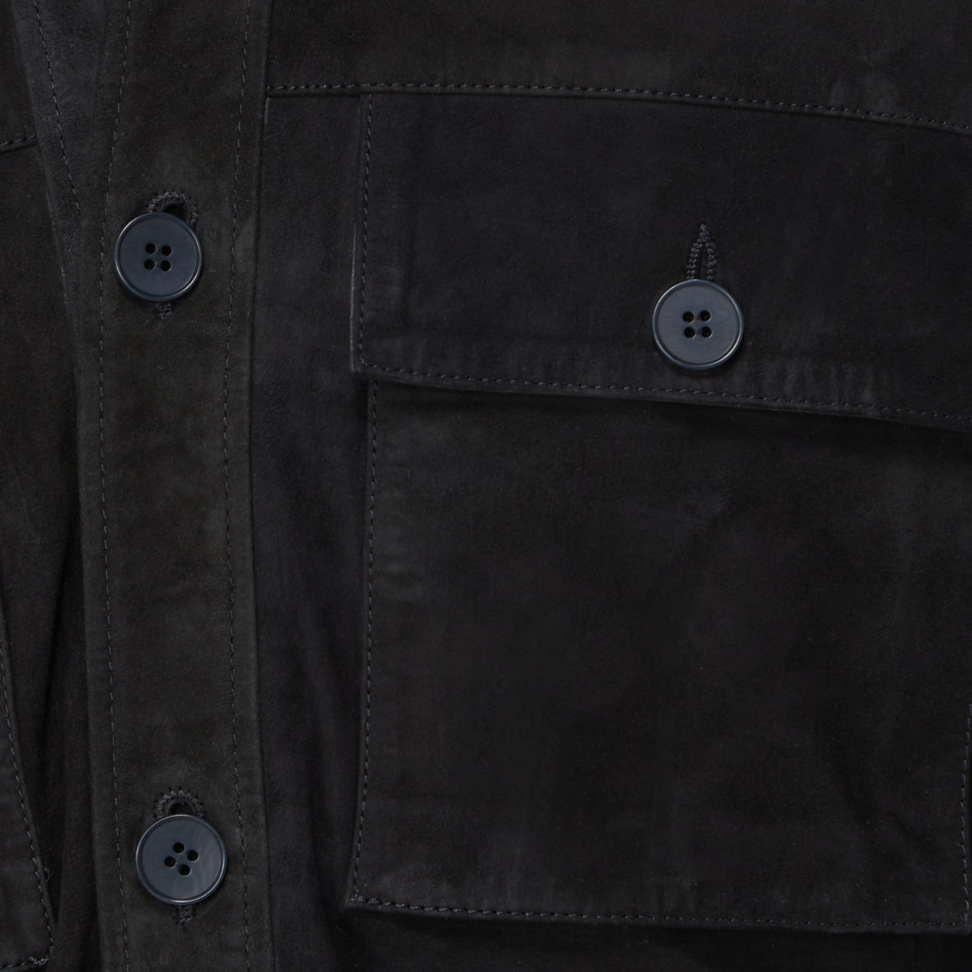 Suede Shirt Jacket