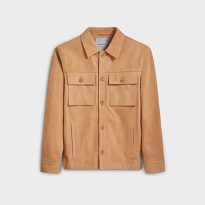 Suede Shirt Jacket