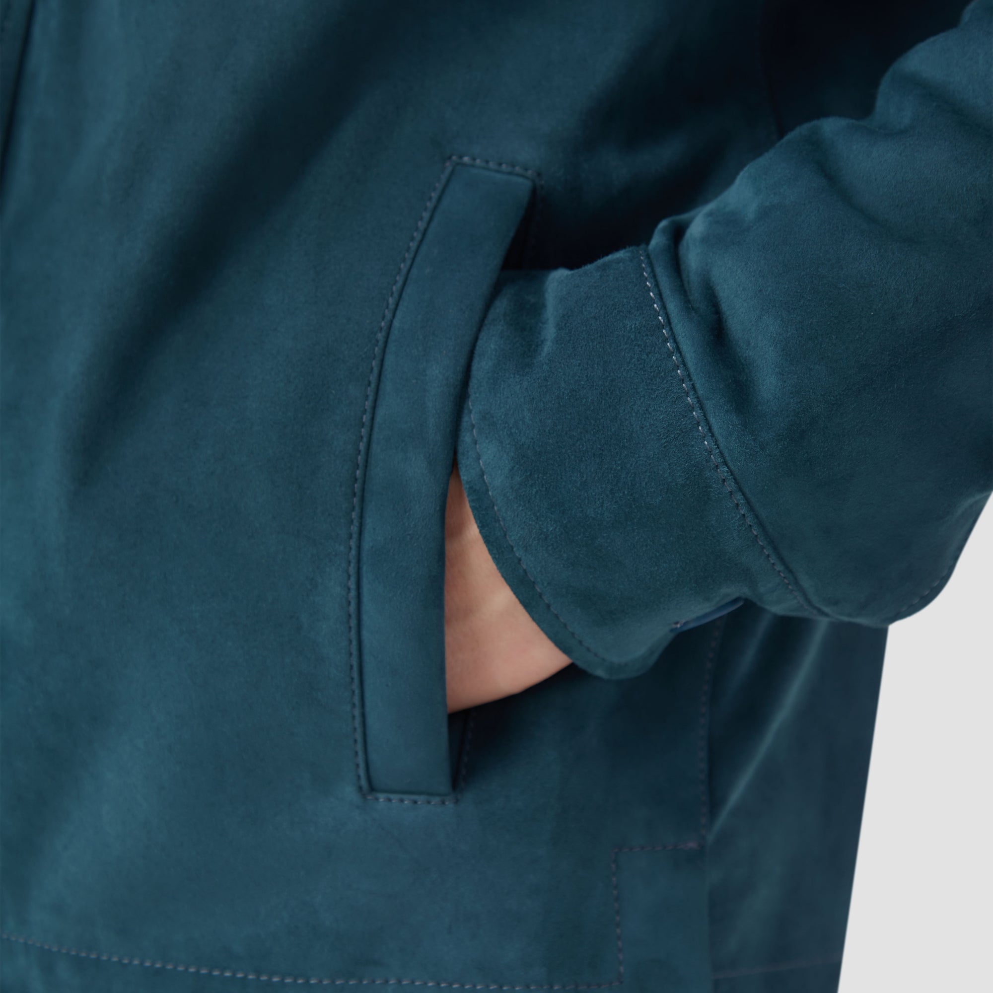 Suede Shirt Jacket