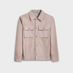 Suede Shirt Jacket