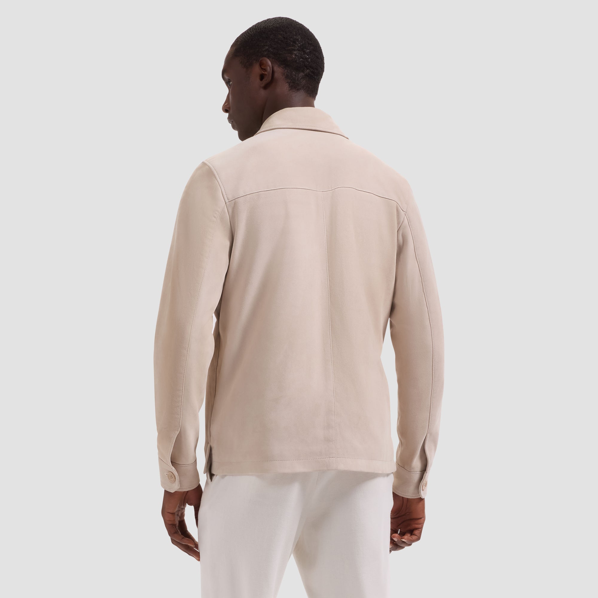 Suede Shirt Jacket