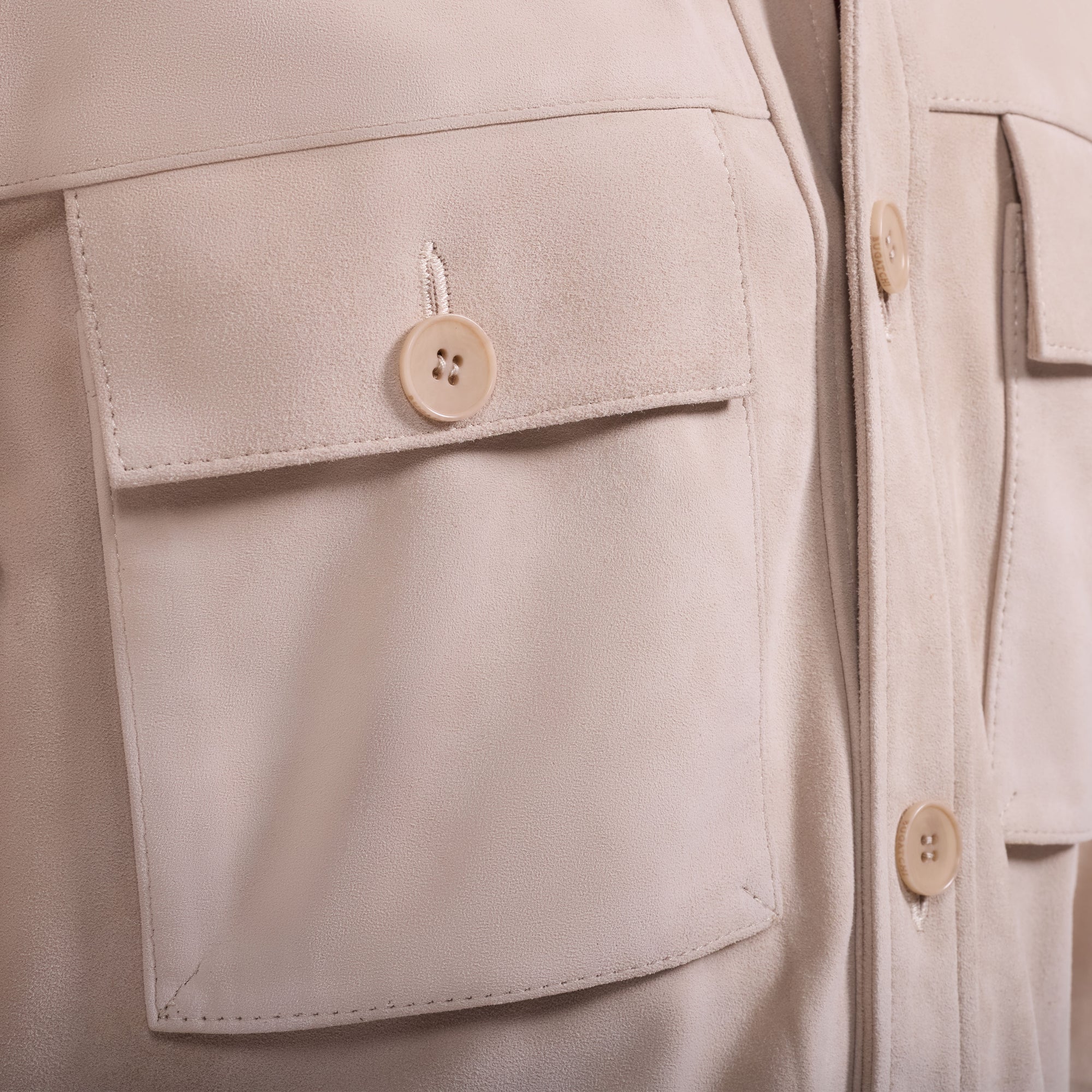 Suede Shirt Jacket