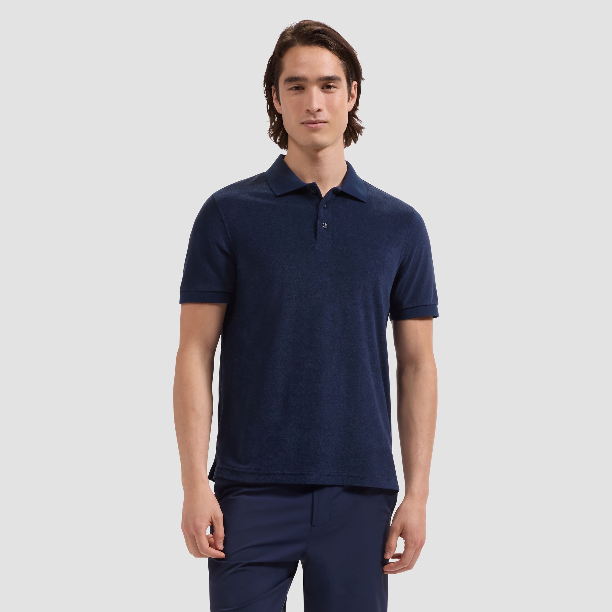 French Terry Polo Shirt