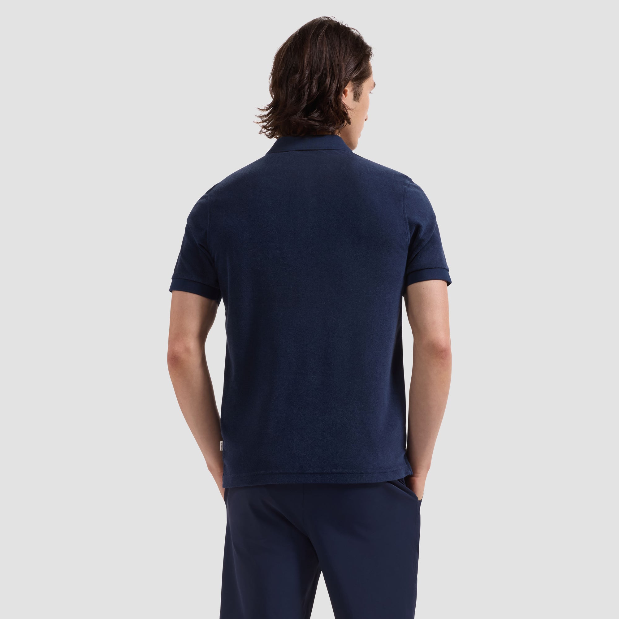 French Terry Polo Shirt