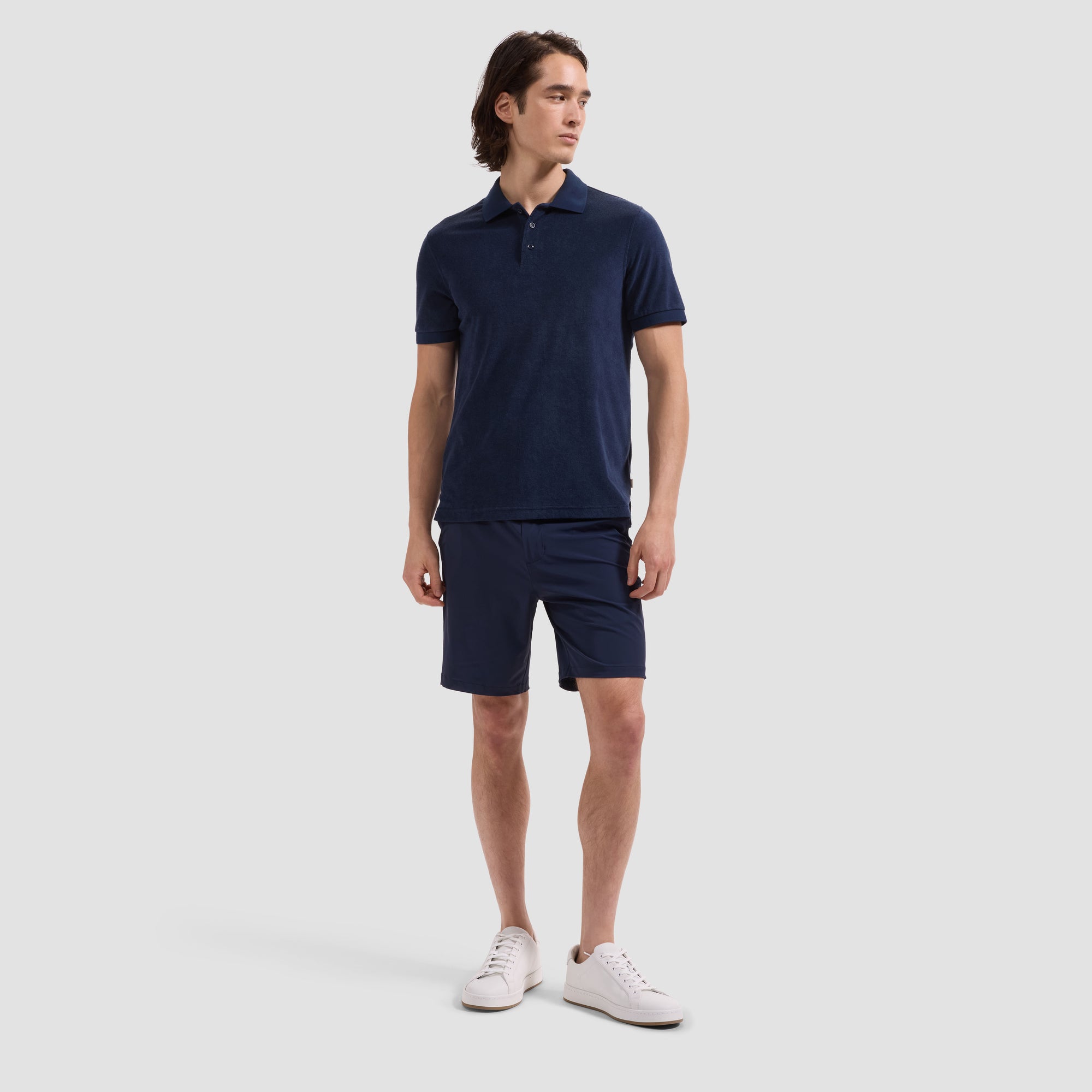 French Terry Polo Shirt