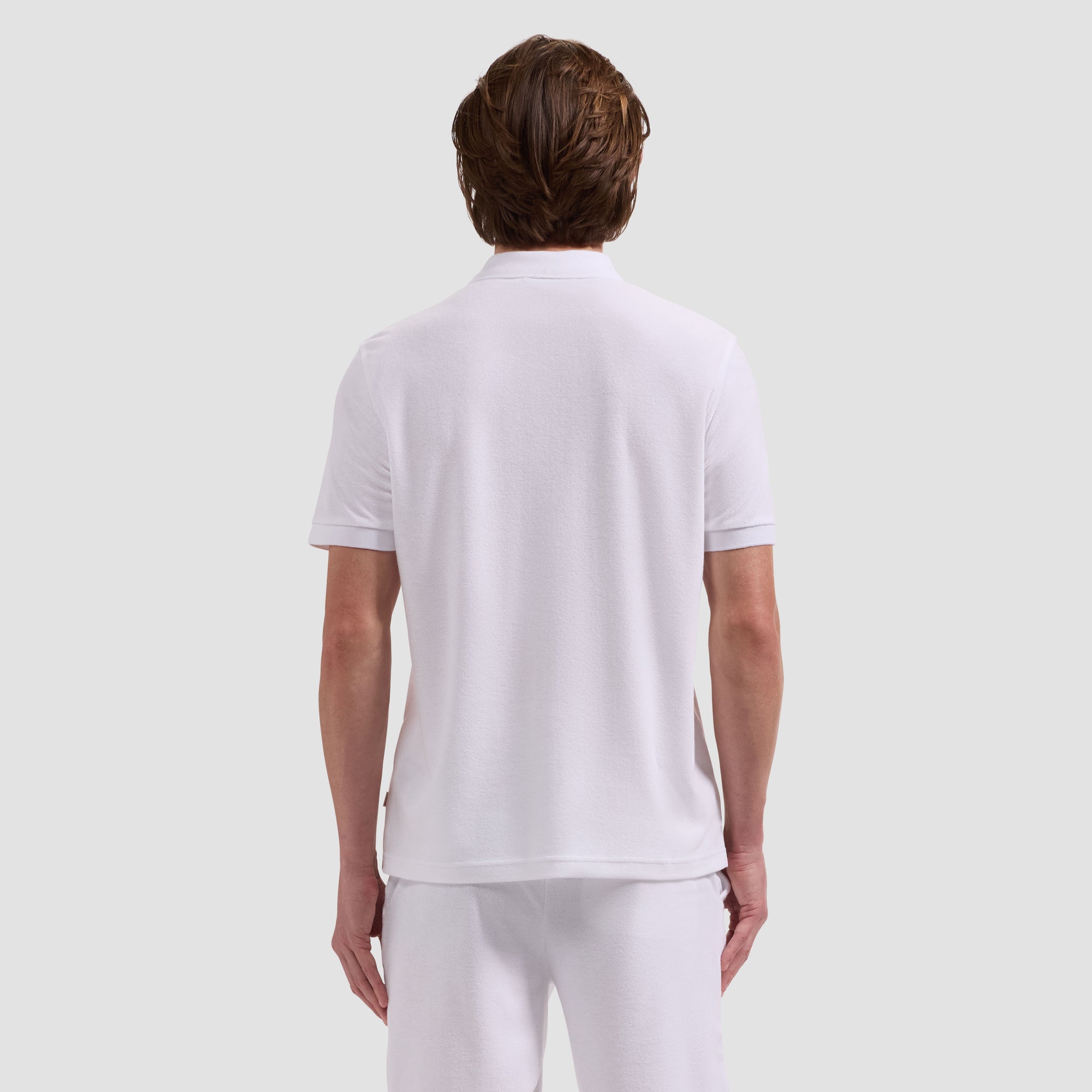 French Terry Polo Shirt