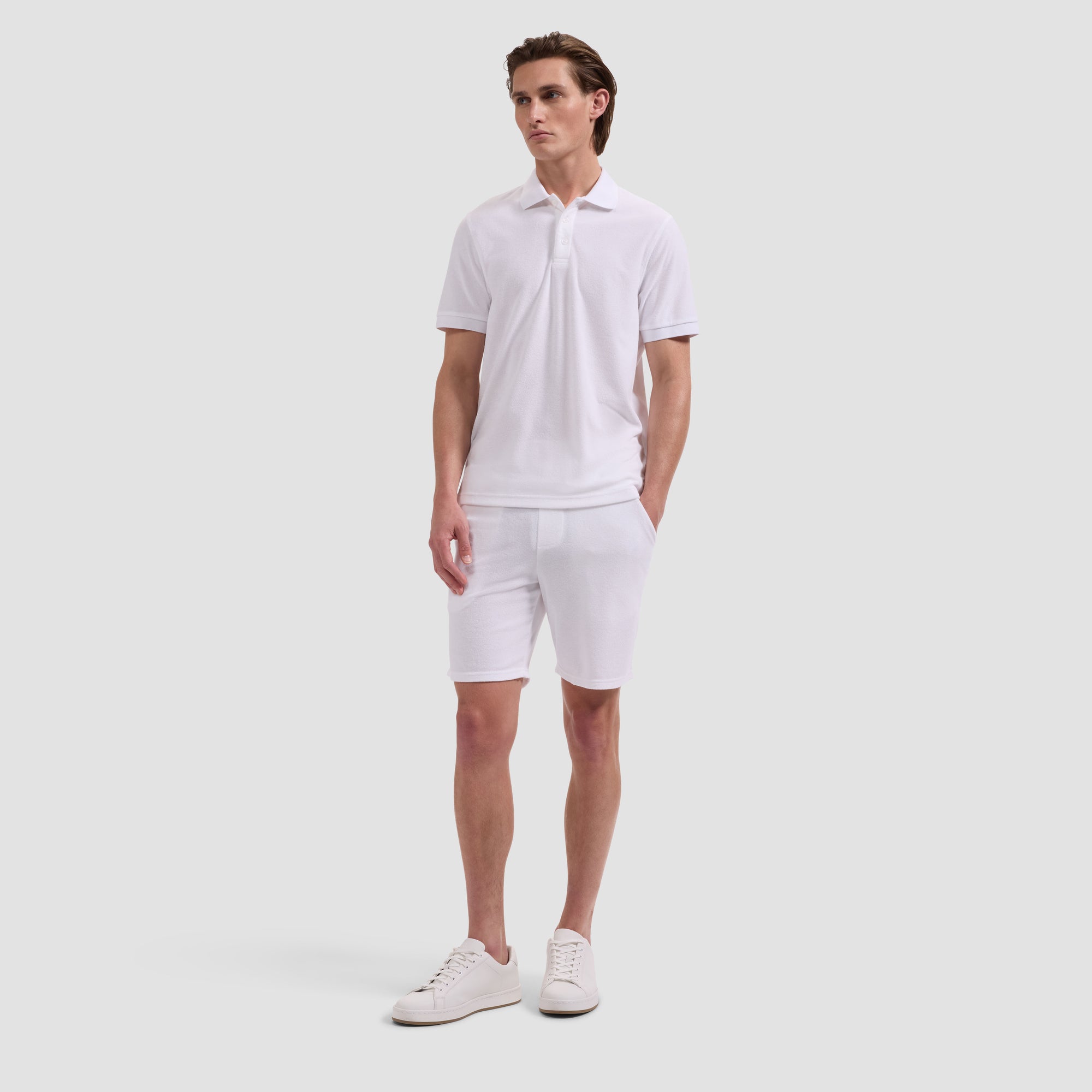 French Terry Polo Shirt