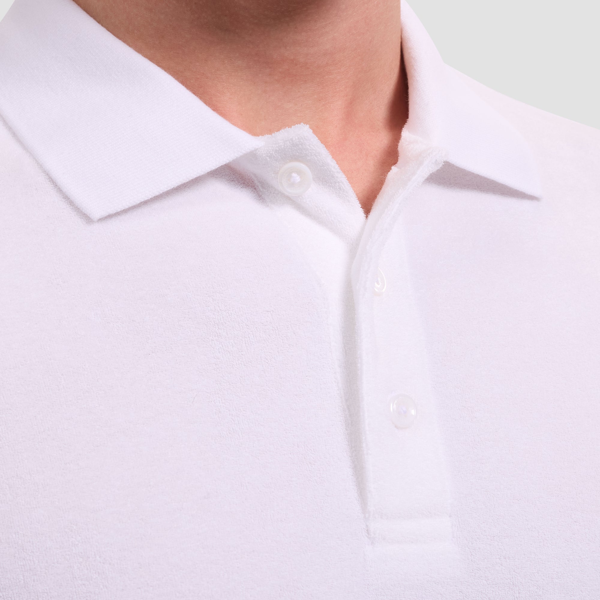 French Terry Polo Shirt
