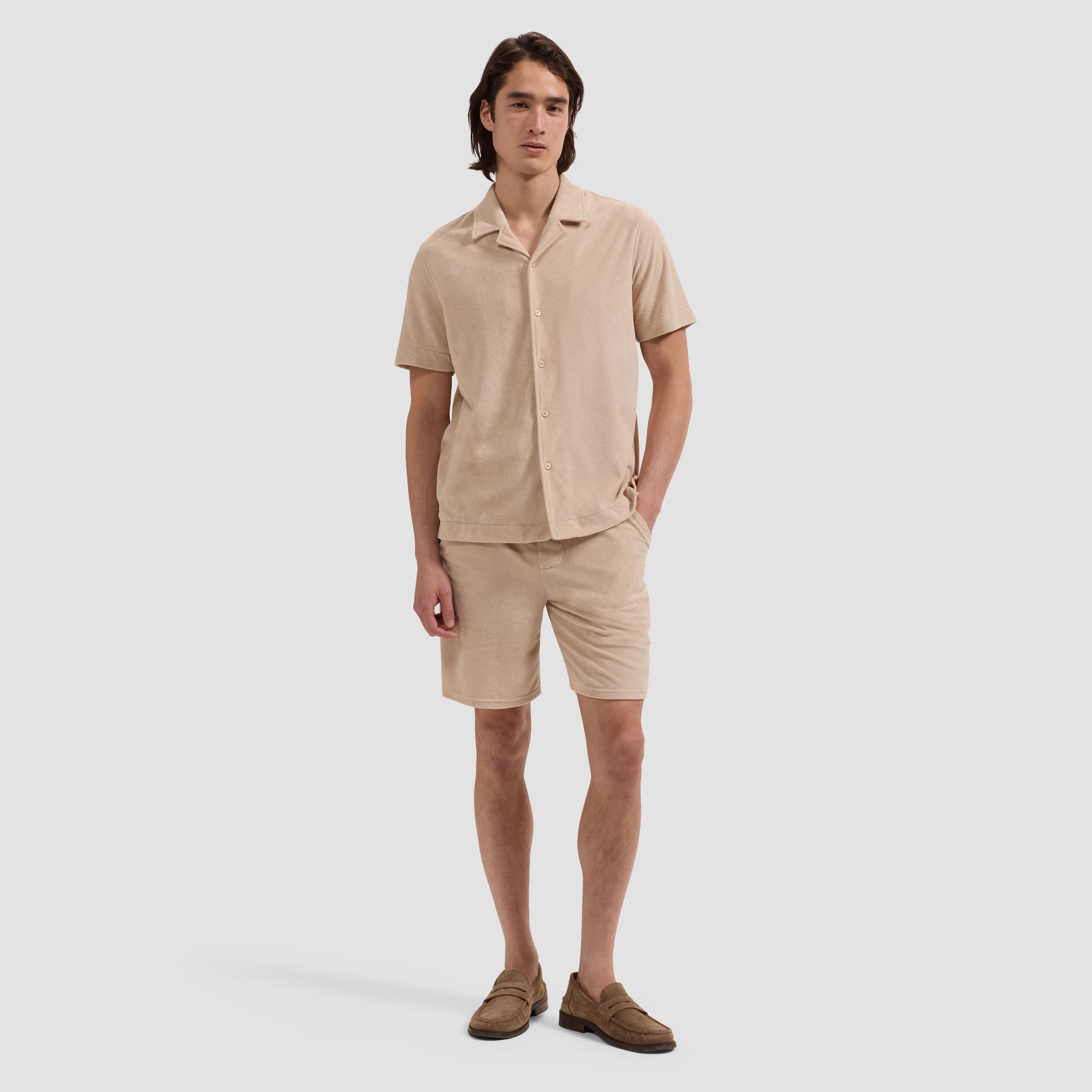 French Terry Camp Shirt