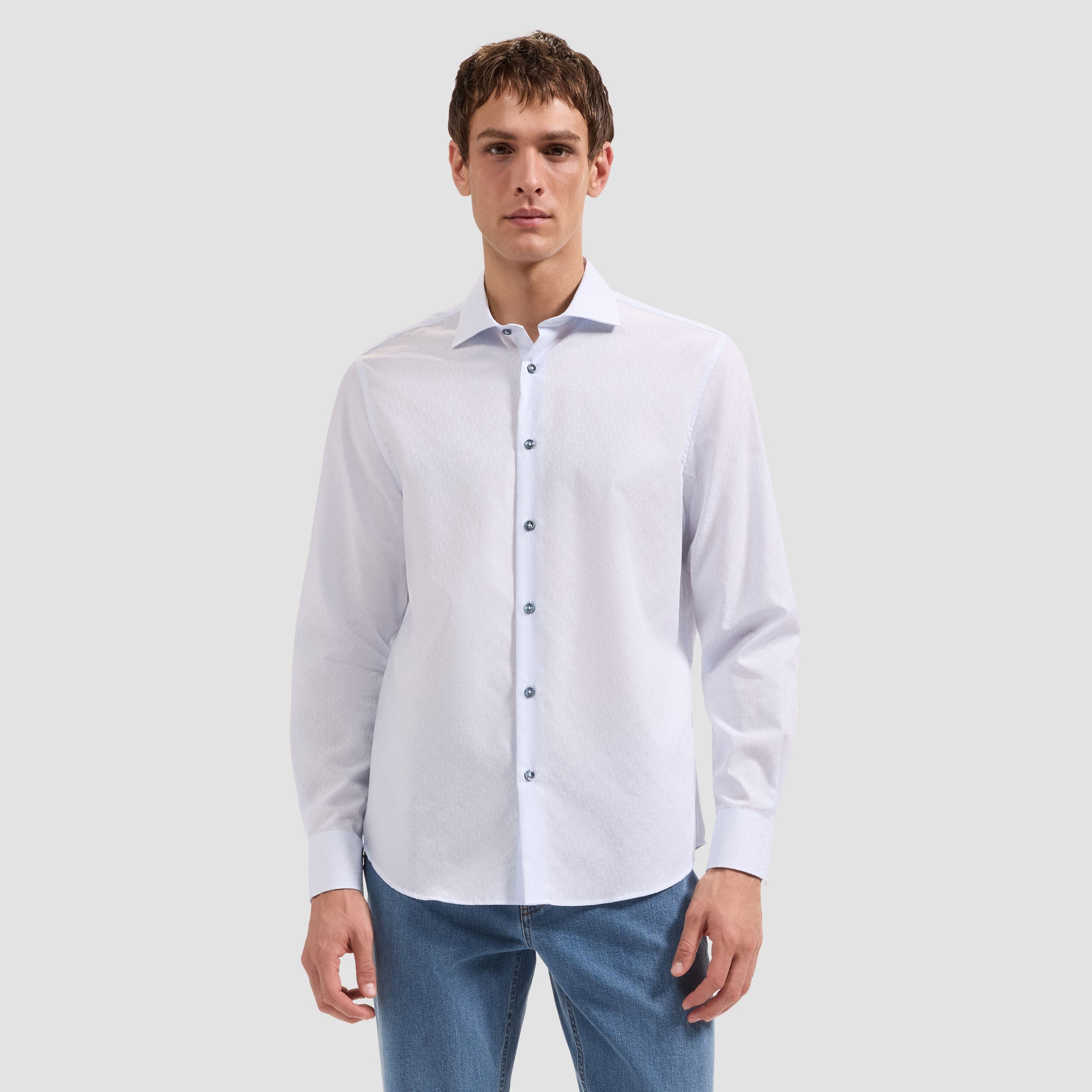 Axel Diamond Jacquard Shirt