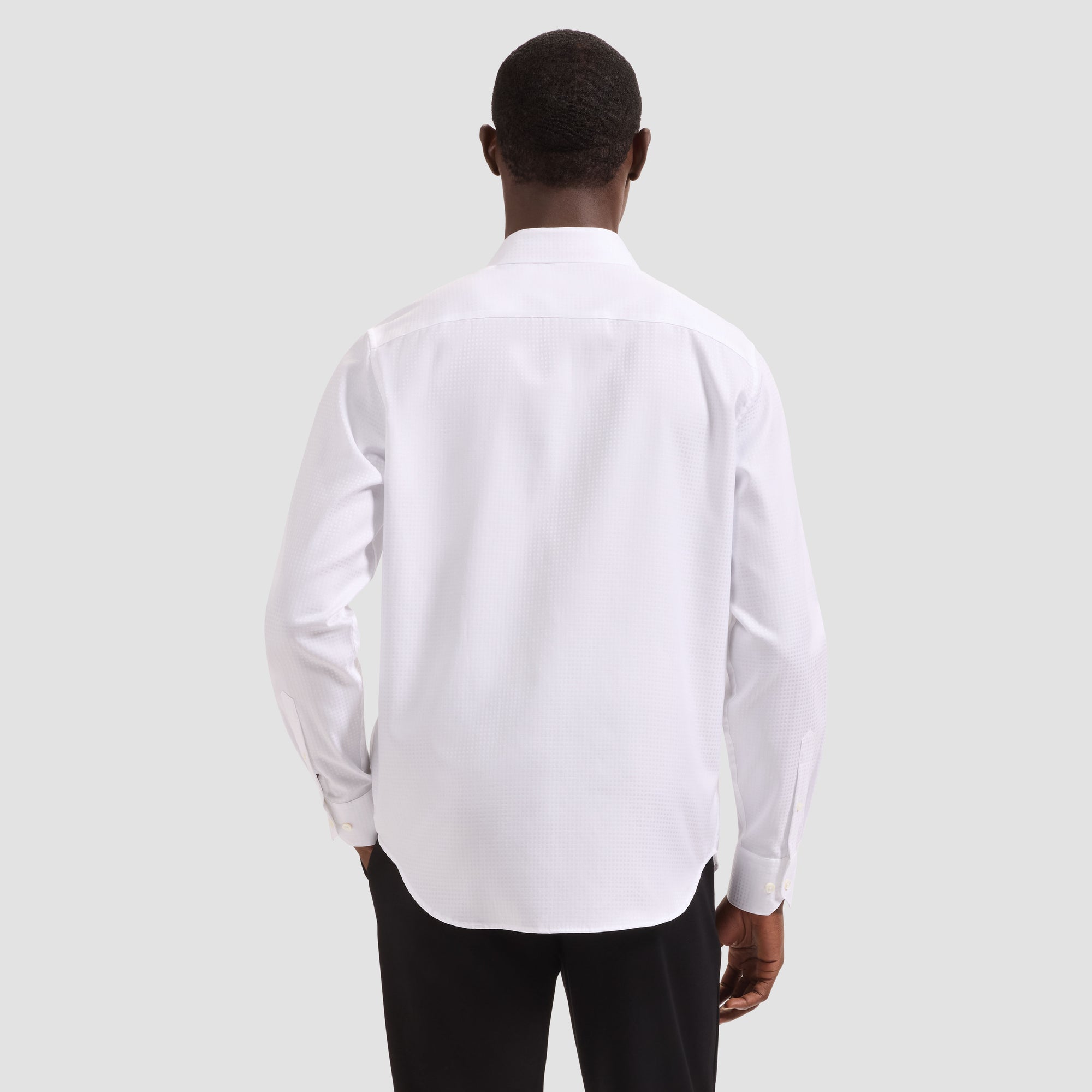 Axel Micro Check Jacquard Shirt