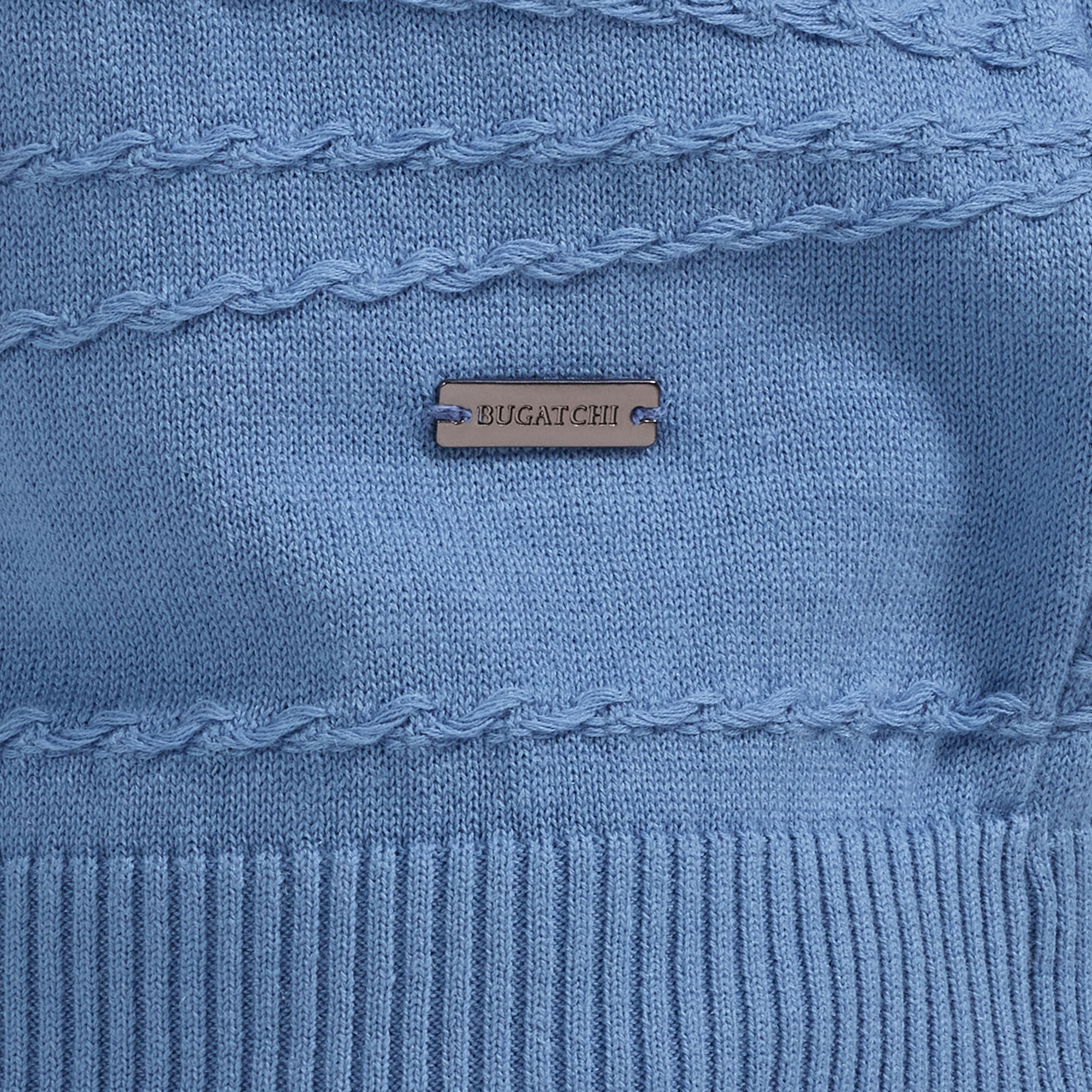 Chain-Link Crewneck Sweater