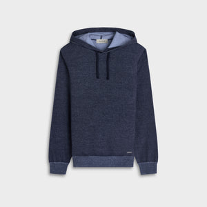 Jersey Knit Hoodie Sweater