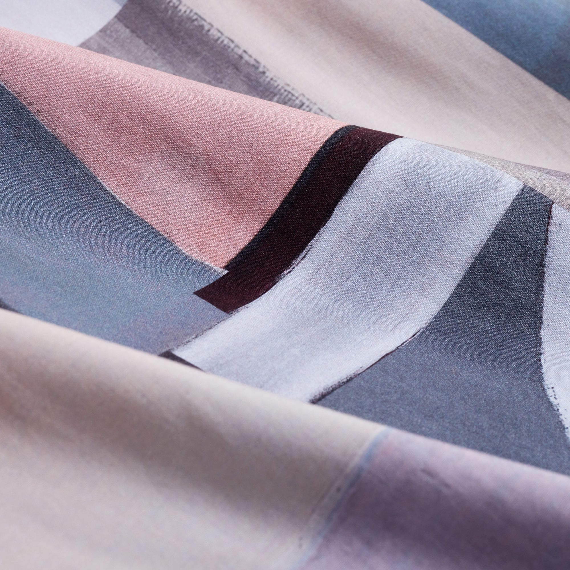 Orson Abstract Color Block Short-Sleeve Shirt
