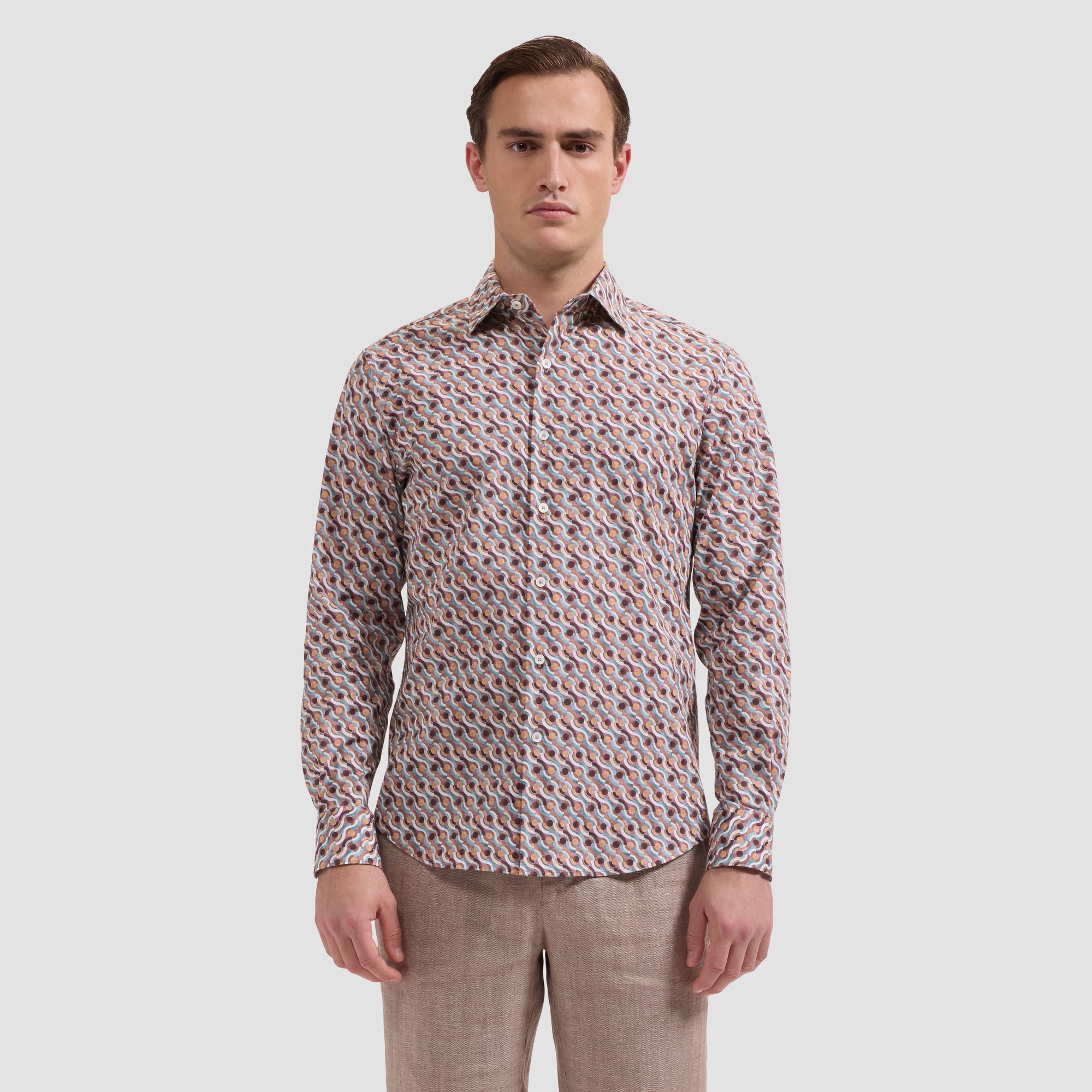 Axel Geometric Wave Shirt