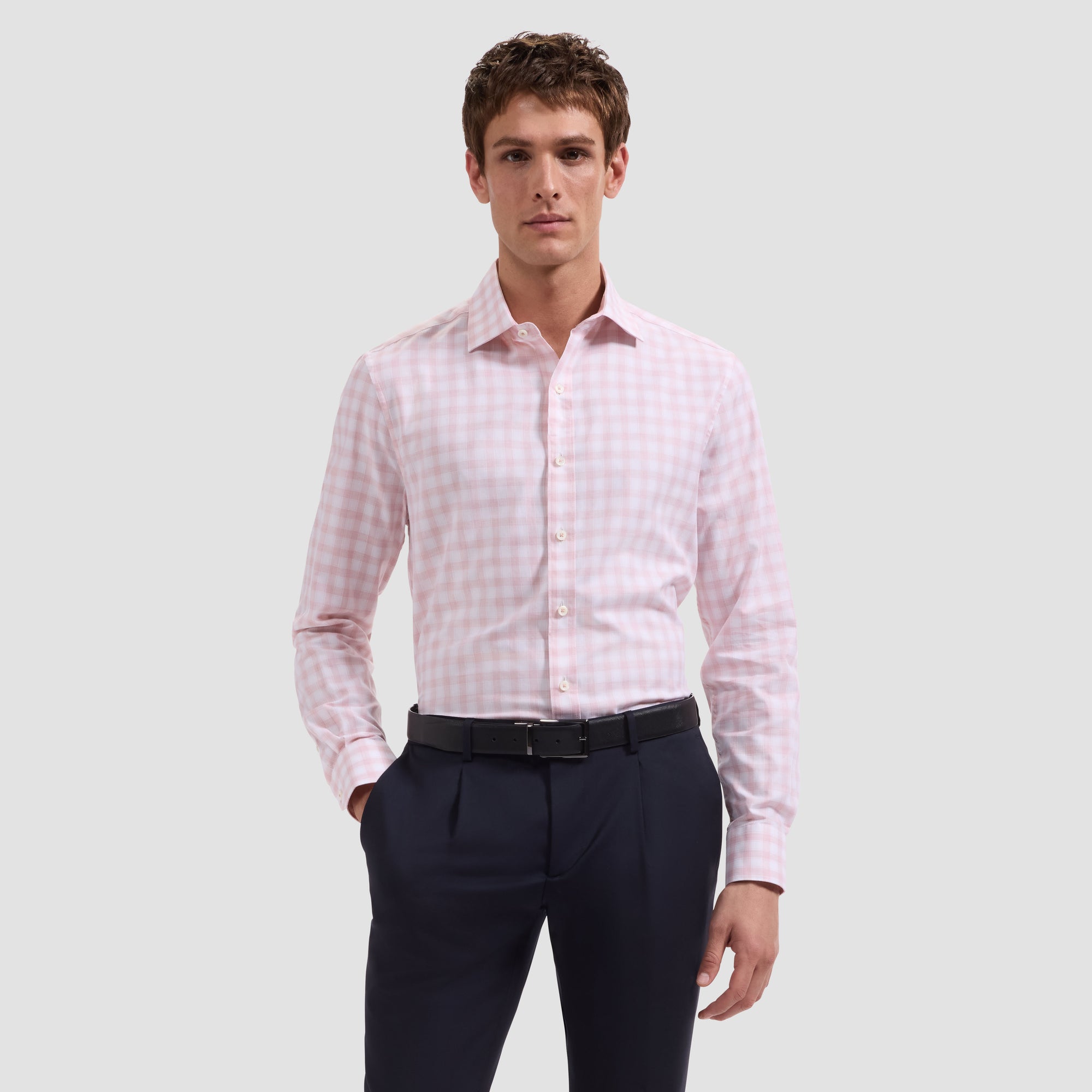 Axel Tonal Plaid Shirt