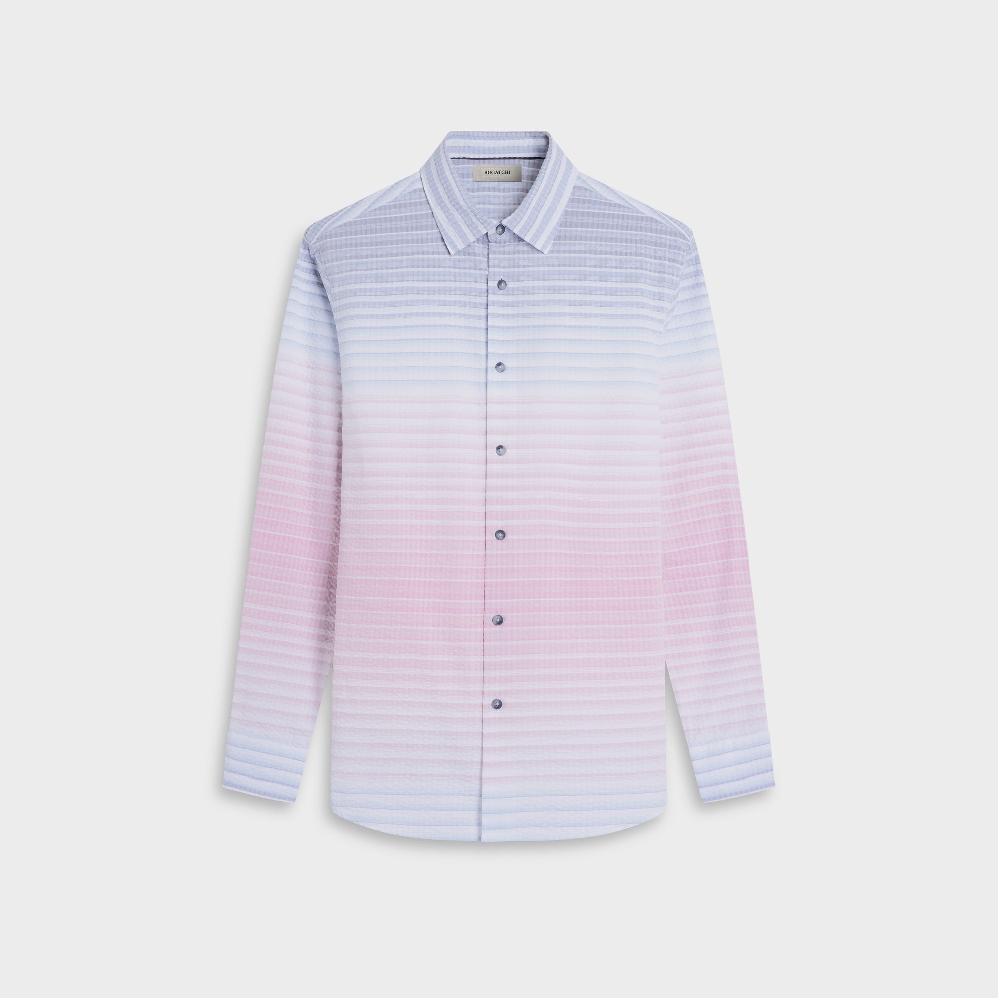 Julian Ombre Stripe Seersucker Shirt