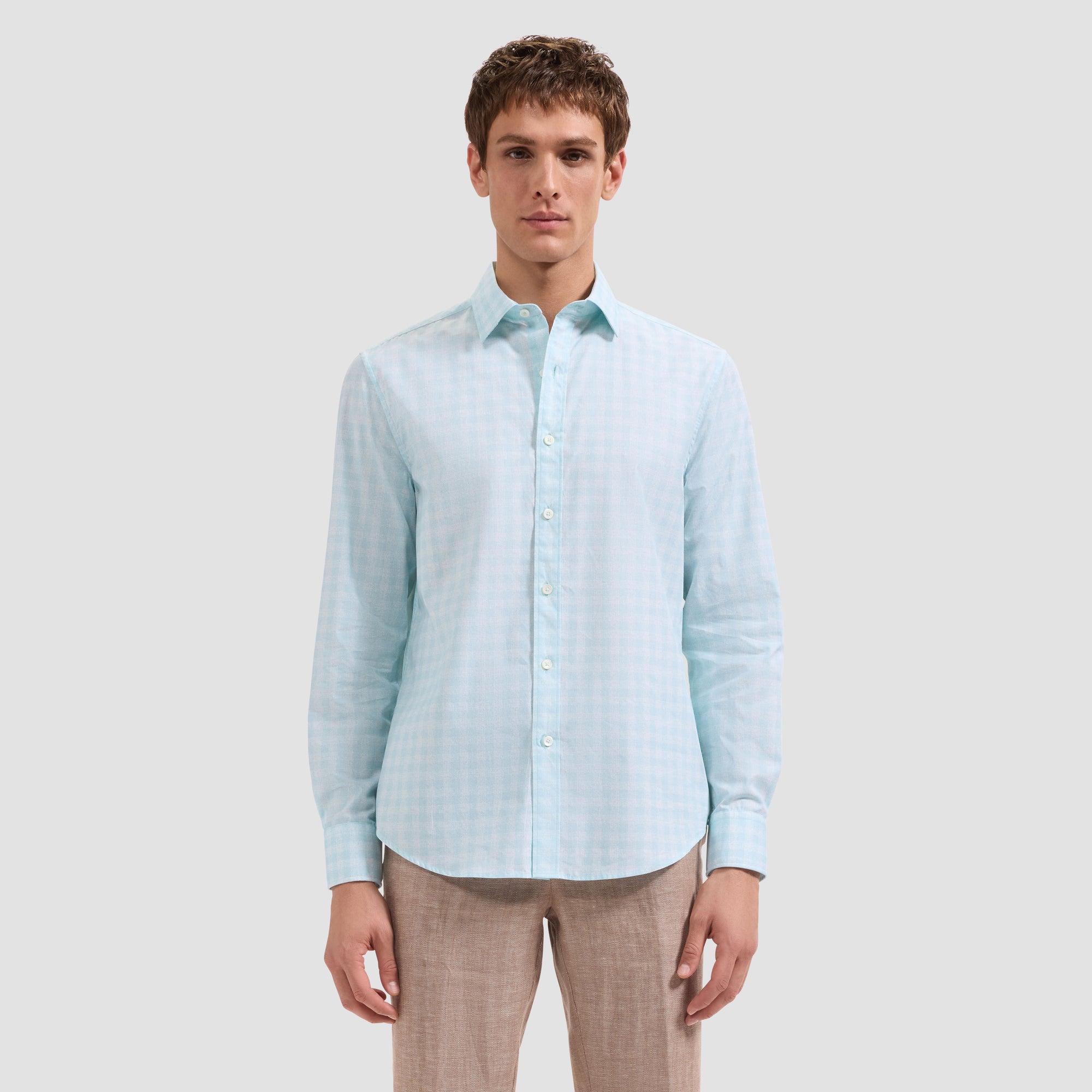 Julian Tonal Check Shirt