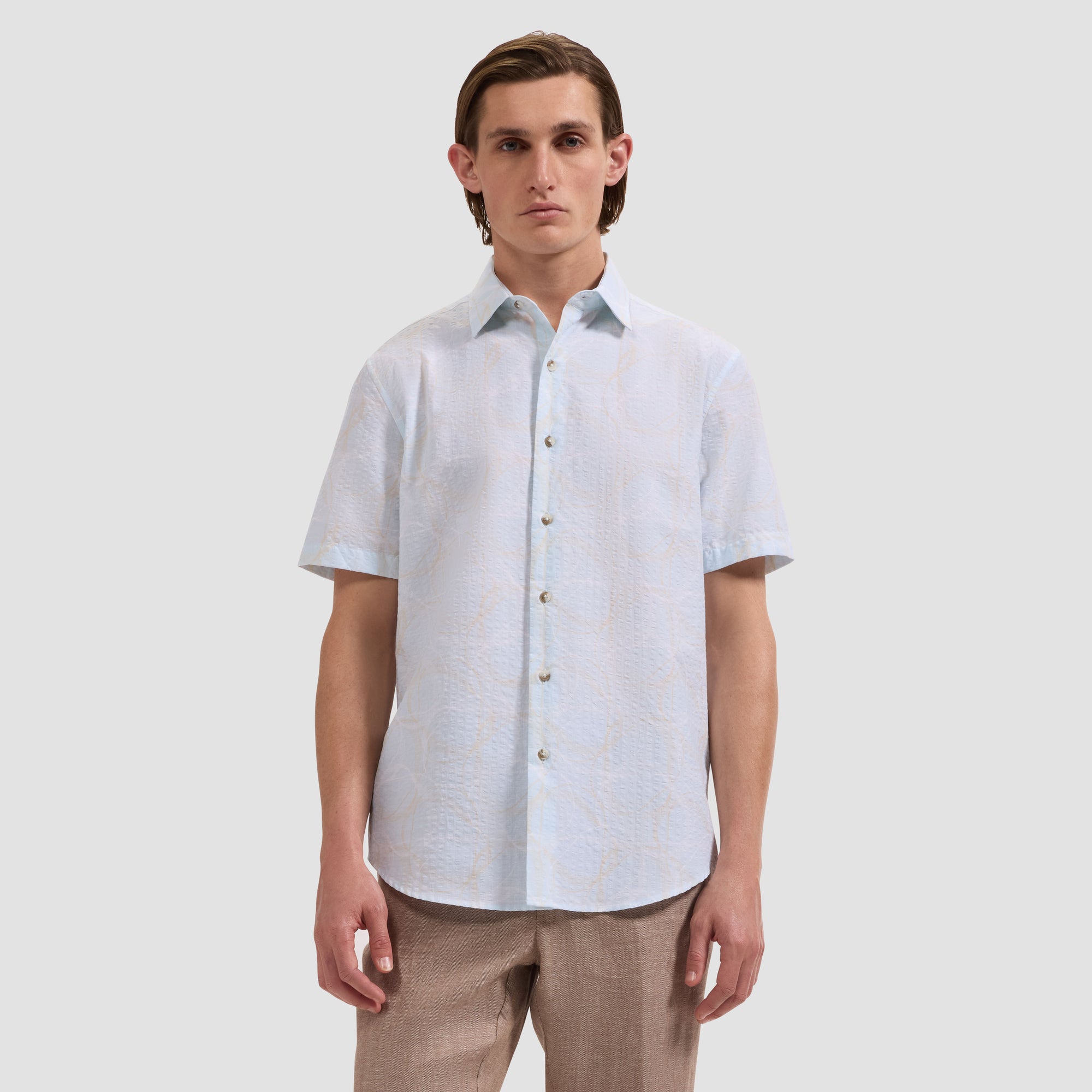 Orson Abstract Short-Sleeve Shirt