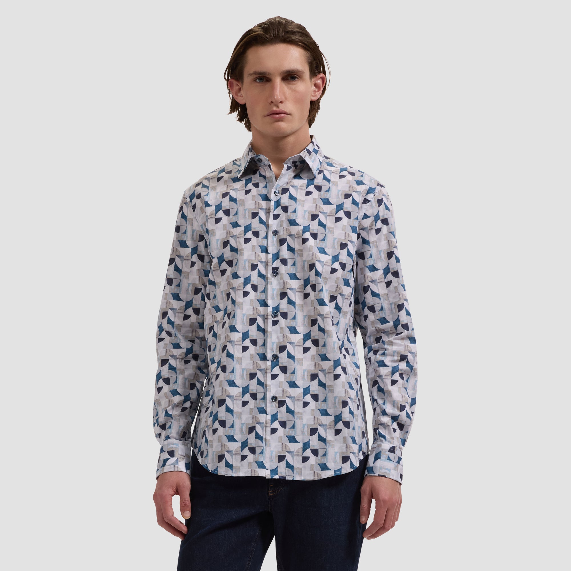 Julian Abstract Geometric Shirt