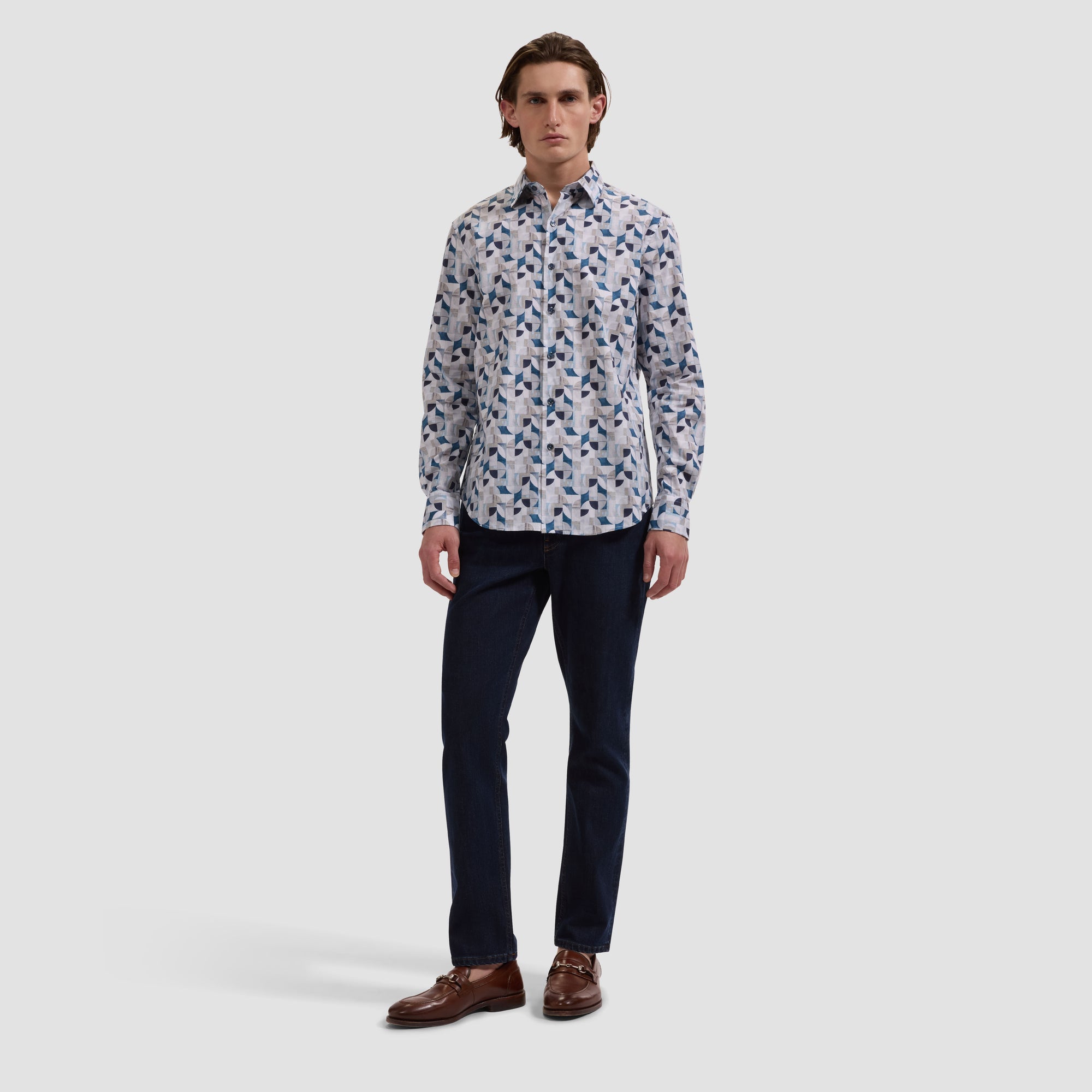 Julian Abstract Geometric Shirt