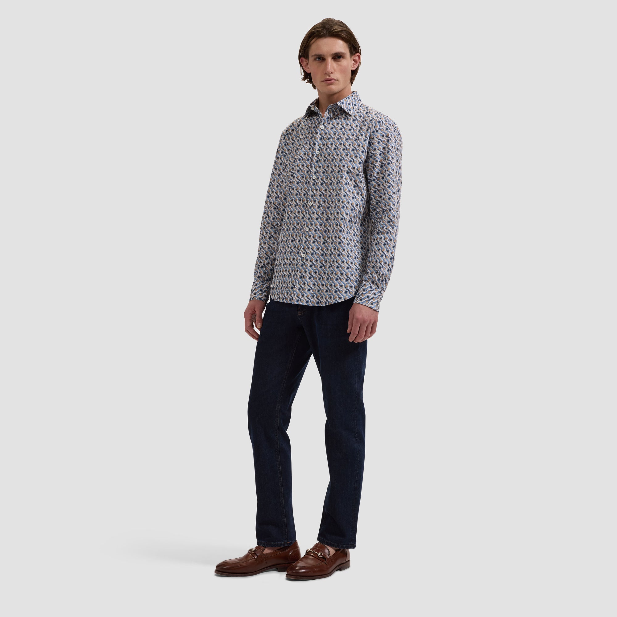Axel Geometric Wave Shirt
