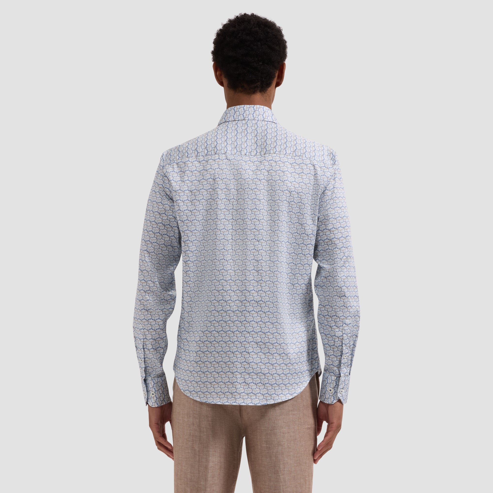 Julian Geometric Wave Shirt